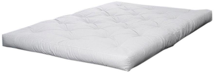 Karup Design Weiß Futonmatratze "Comfort Futon, 15 Cm Hoch, Mehrere Grössen, Handgefertigt" 15 Cm Hoch 1 Stk. Tlg. Aus Baumwolle Und Einem Kern Aus Pu-Schaum. Made In Europe