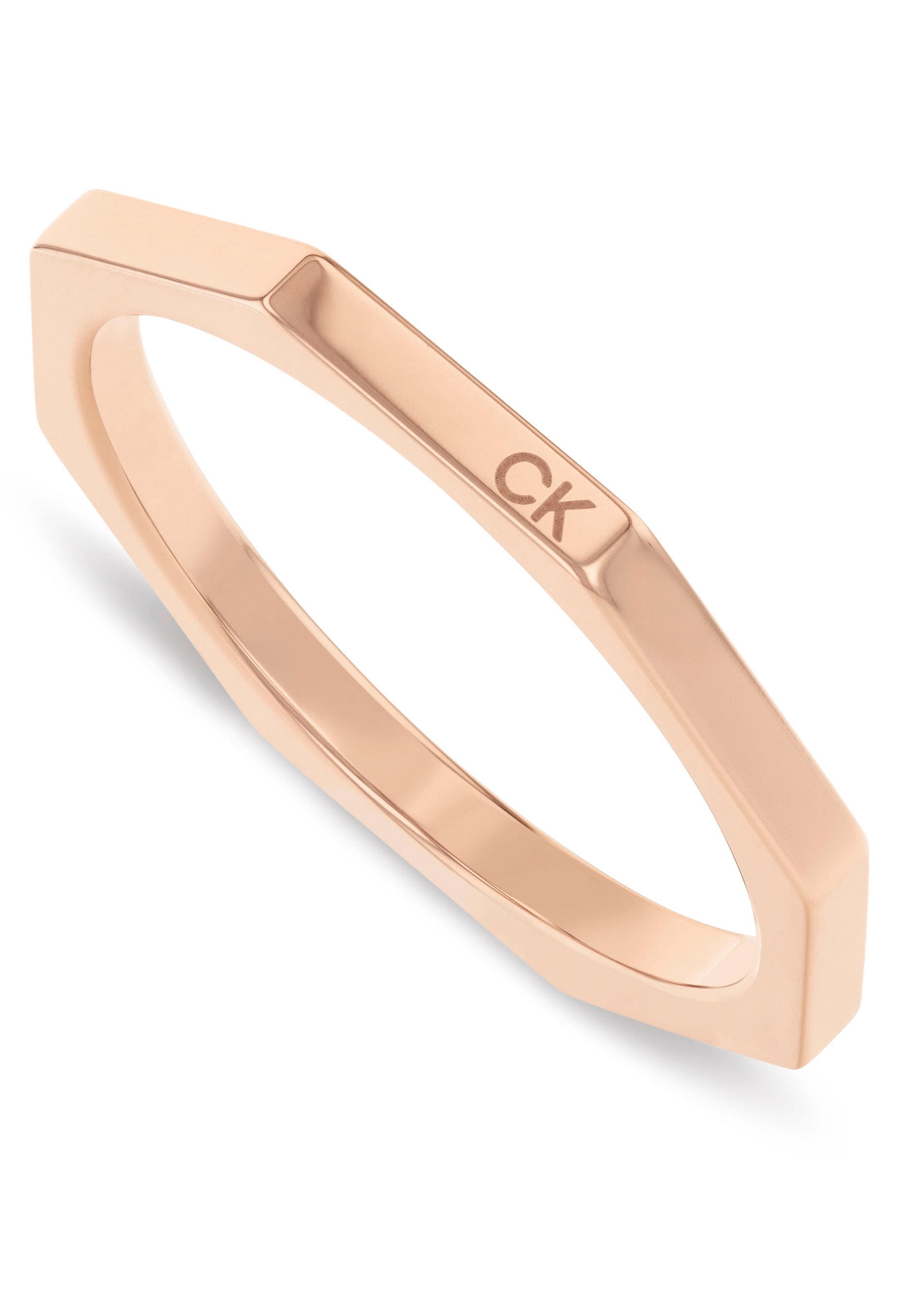 Calvin Klein Ring-Set »Multipack Schmuck Edelstahl Fingerringe Ringset Damenringe SHAPES«, (Set, 3 tlg.)