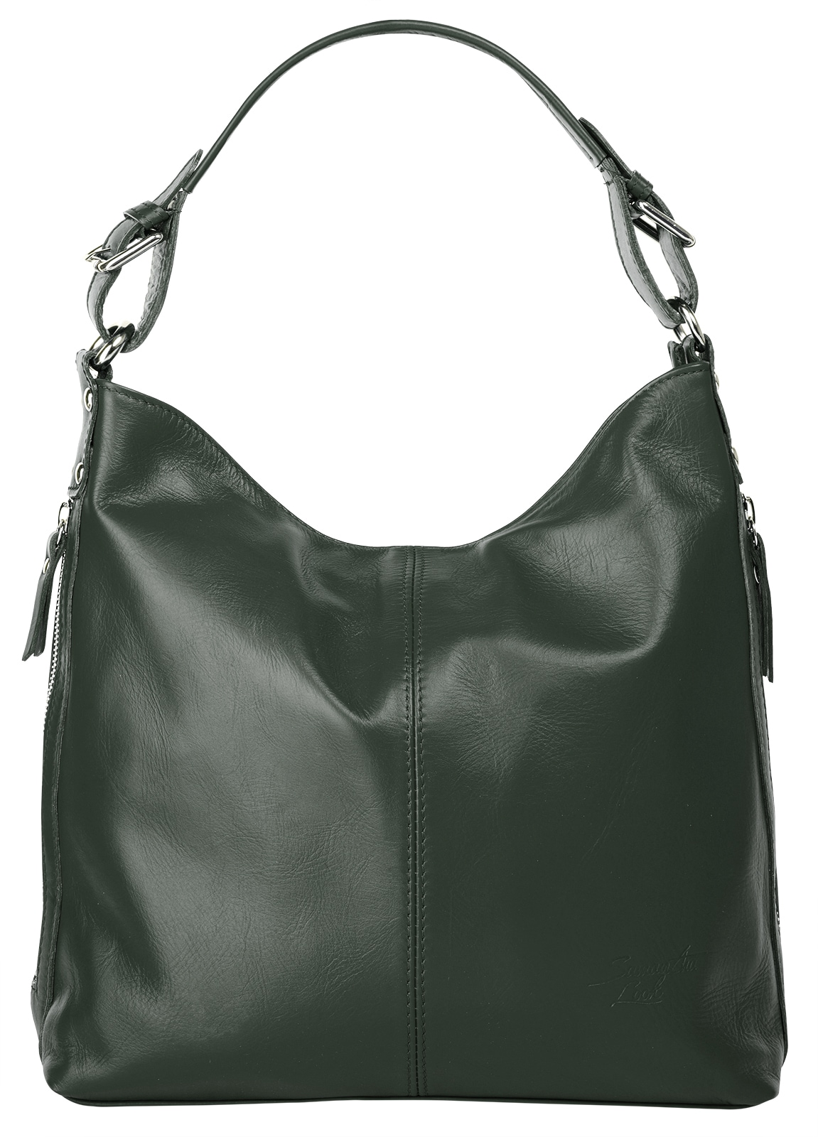 Samantha Look Henkeltasche, echt Leder, Made in Italy