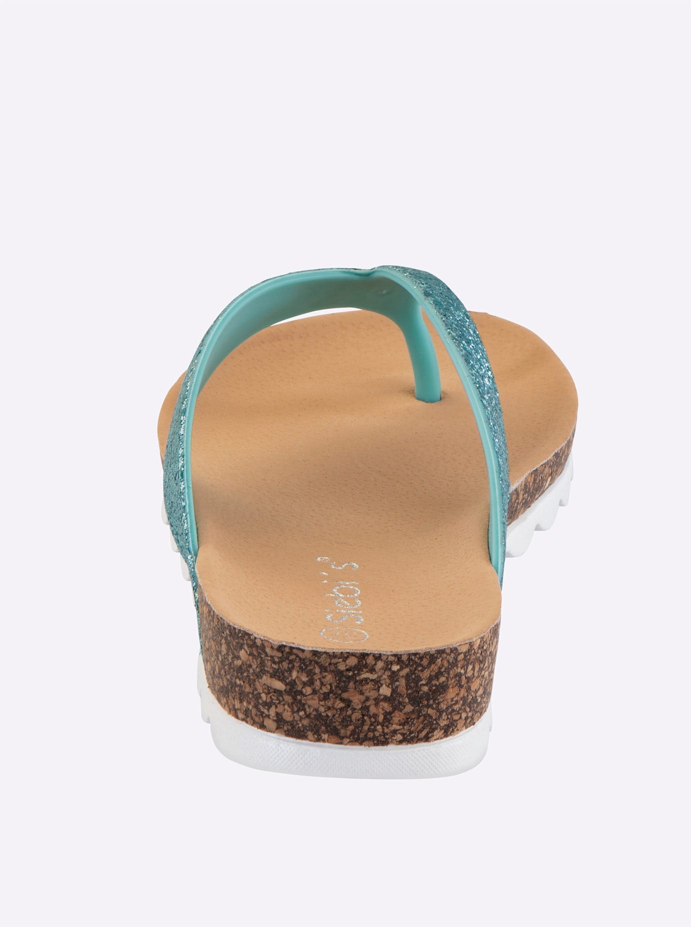 Zehentrenner, Dianette mit Glitzer