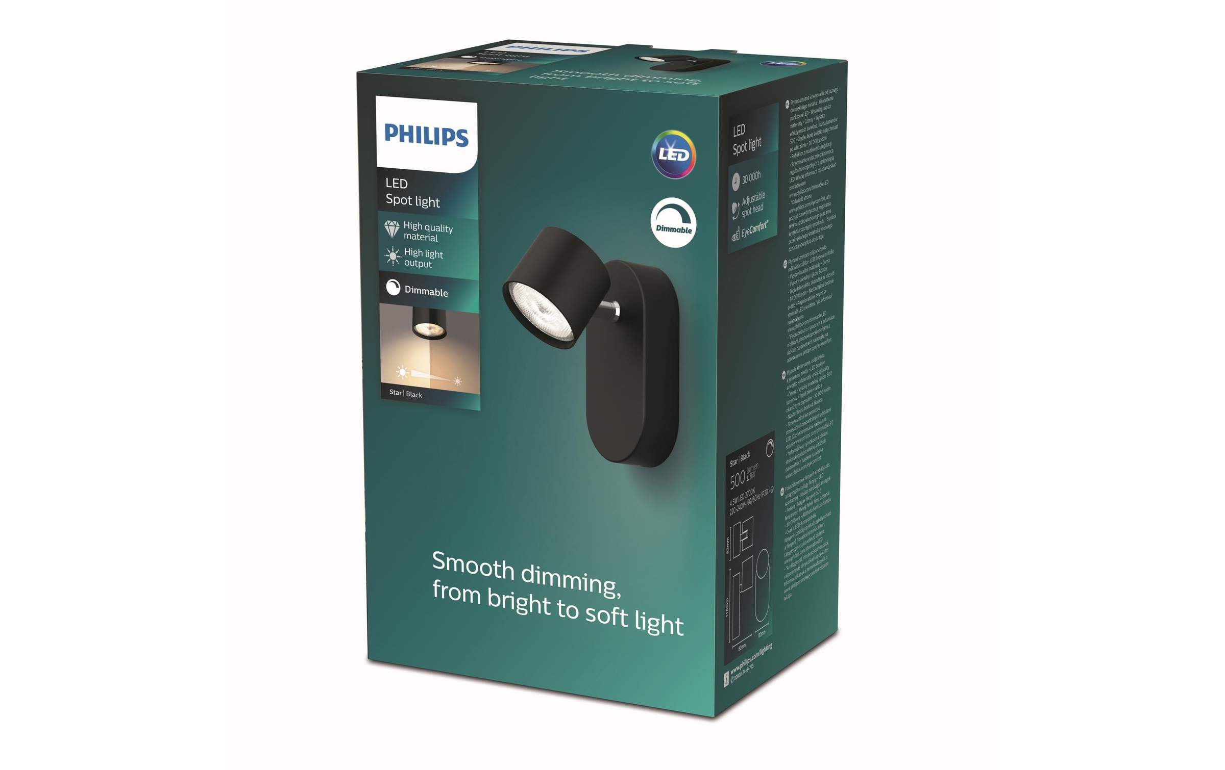 Philips Deckenspot »Star, 4.5W, 2700«, 1 flammig