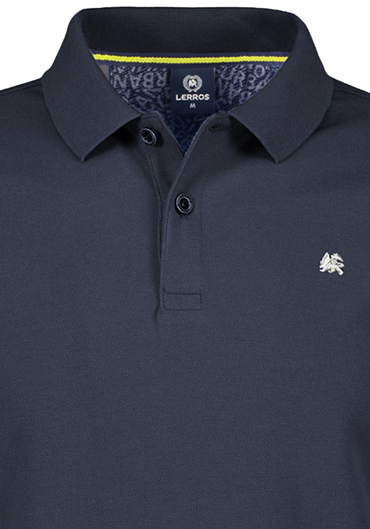 LERROS Poloshirt, mit dezenter Stickerei auf der Brust