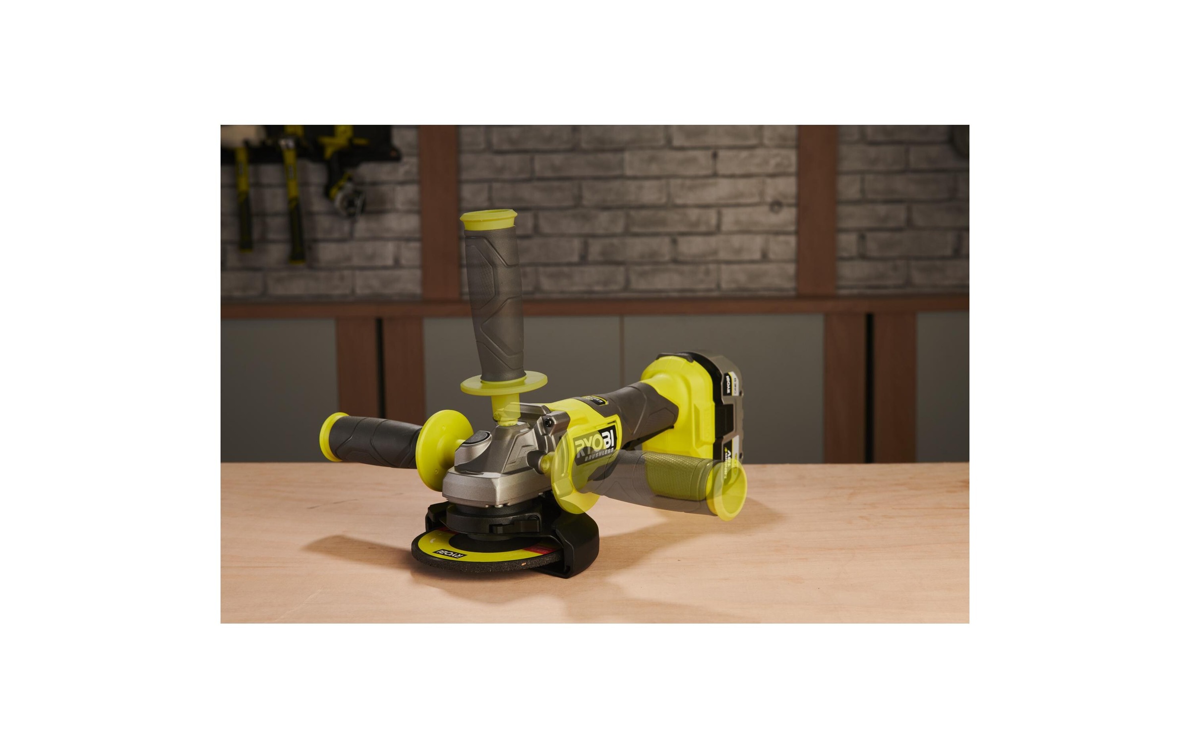 Akku-Winkelschleifer »RYOBI RAG18BL-0«
