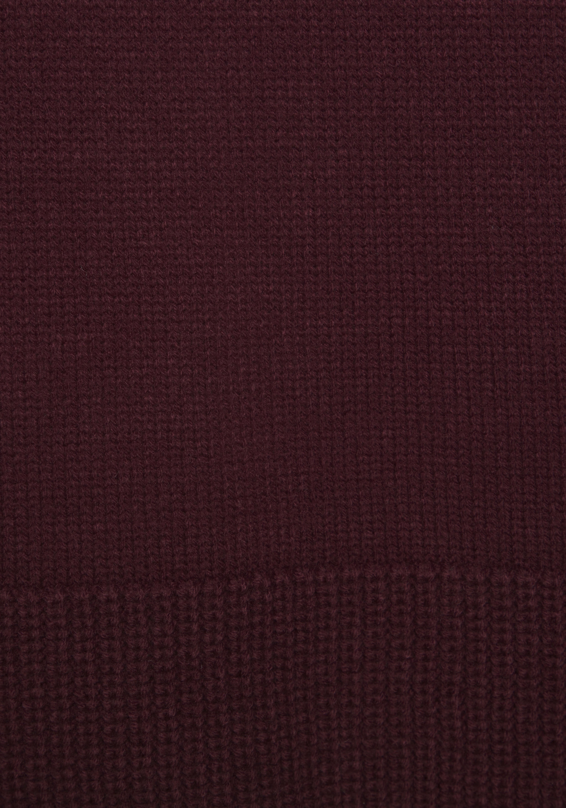 LASCANA Strickpullover, mit Grobstrick-Details, Damen Pullover mit Rundhals