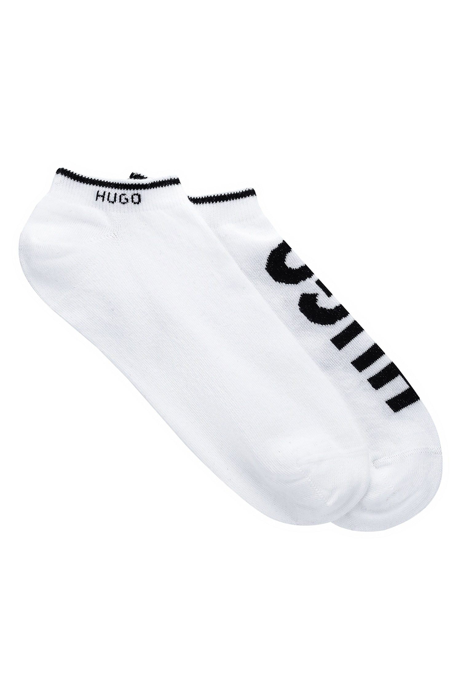 BOSS Businesssocken »2P AS Logo CC« Packung, 2er Pack, 2 Stk. tlg. mit grossem HUGO Logo-Schriftzug