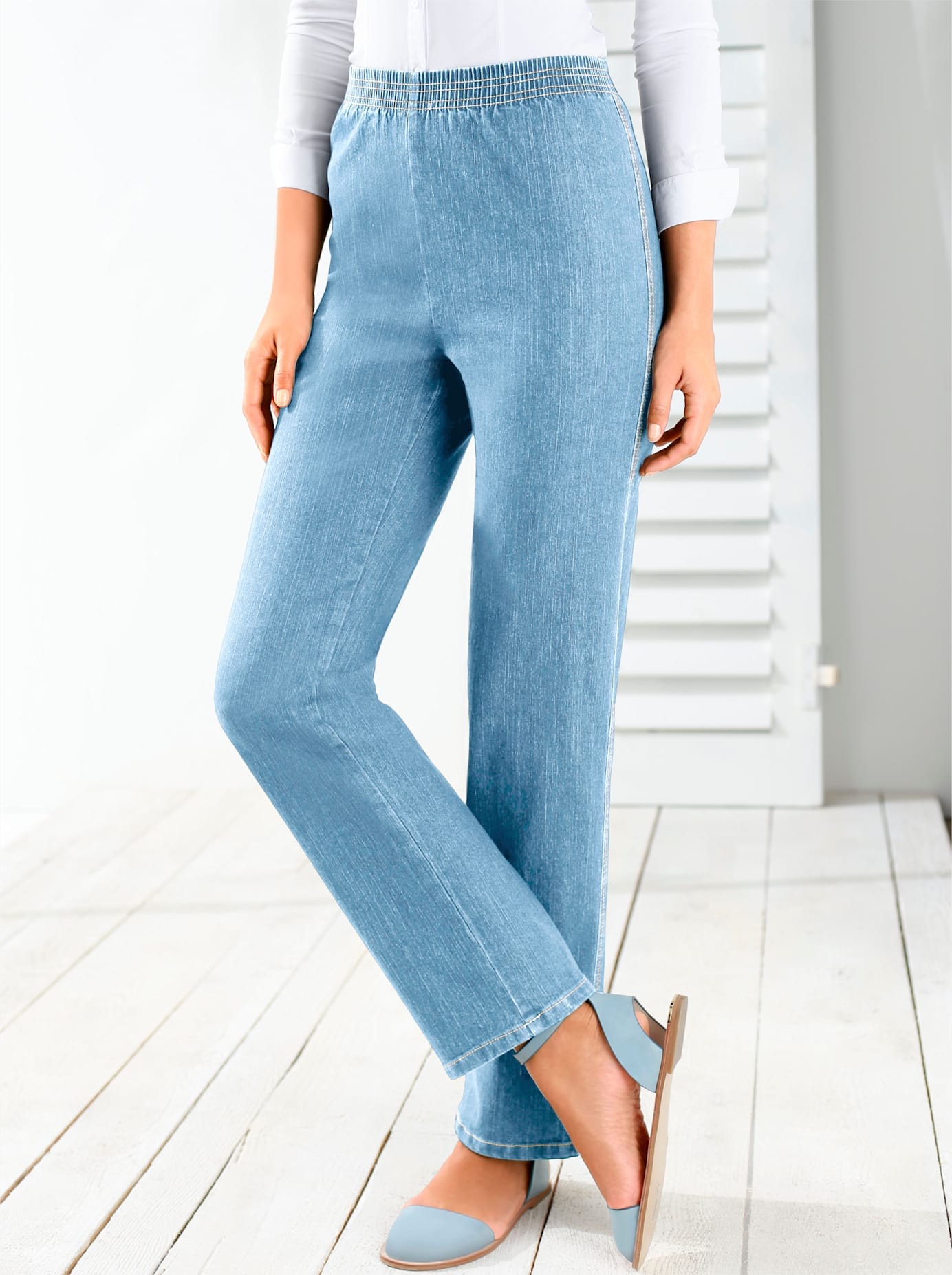 Classic Basics Dehnbund-Jeans, (1 tlg.)