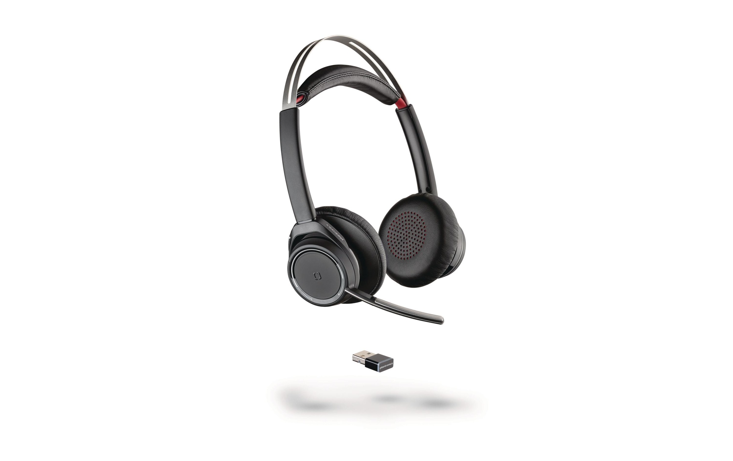 Plantronics Headset »Voyager Focus UC MS keine Ladestation«, Noise-Cancelling