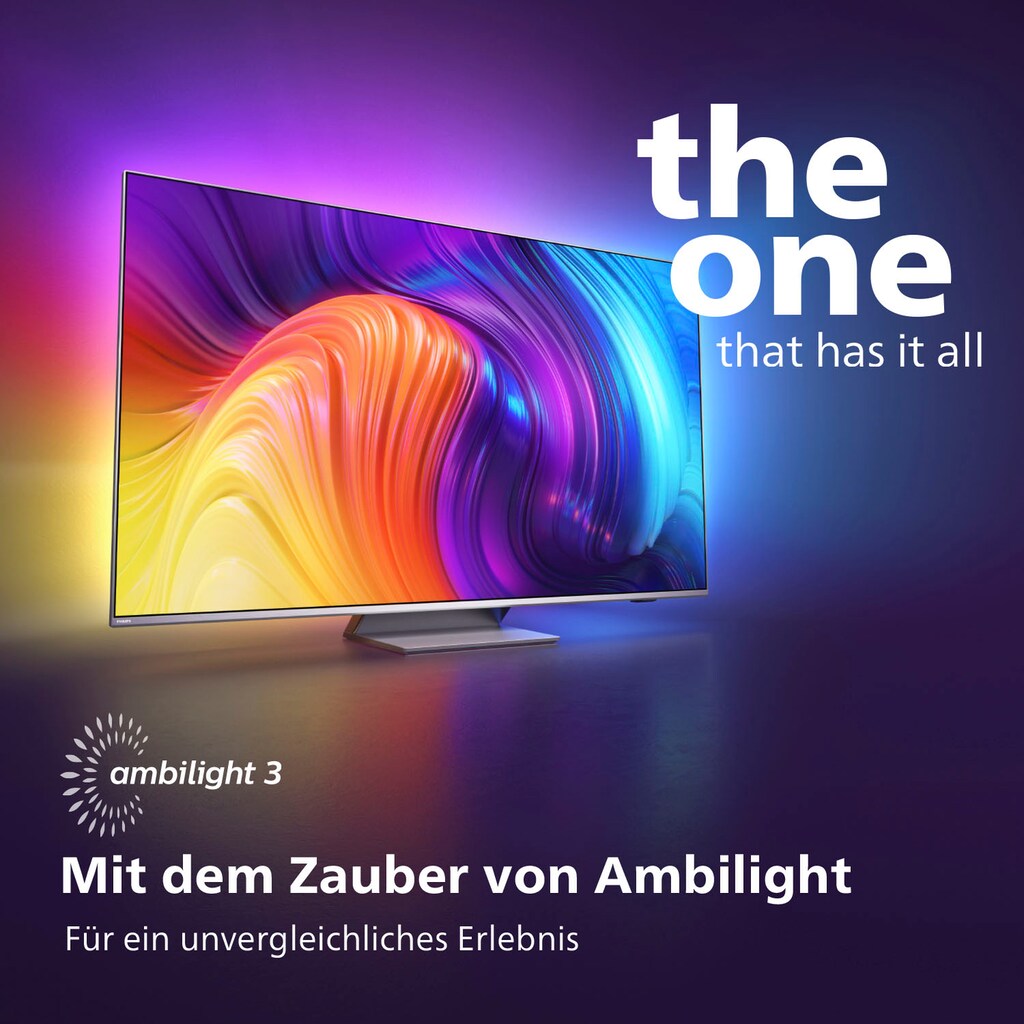 Philips LED-Fernseher »65PUS8807/12«, 164 cm/65 Zoll, 4K Ultra HD, Android TV-Smart-TV-Google TV