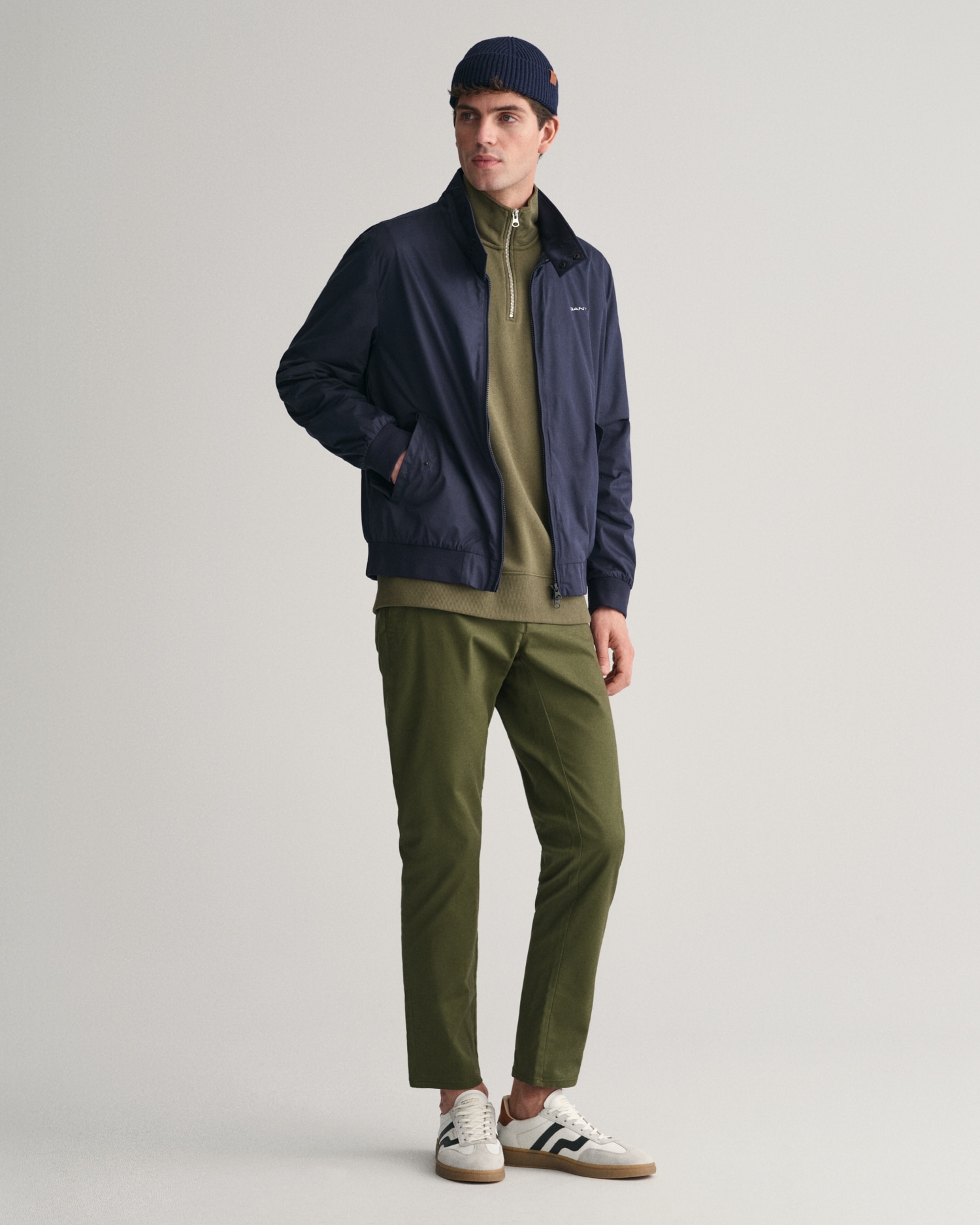 Gant Blouson »Leichte, taillierte Jacke, wetterbeständige Harrington Jacke Klassisch«