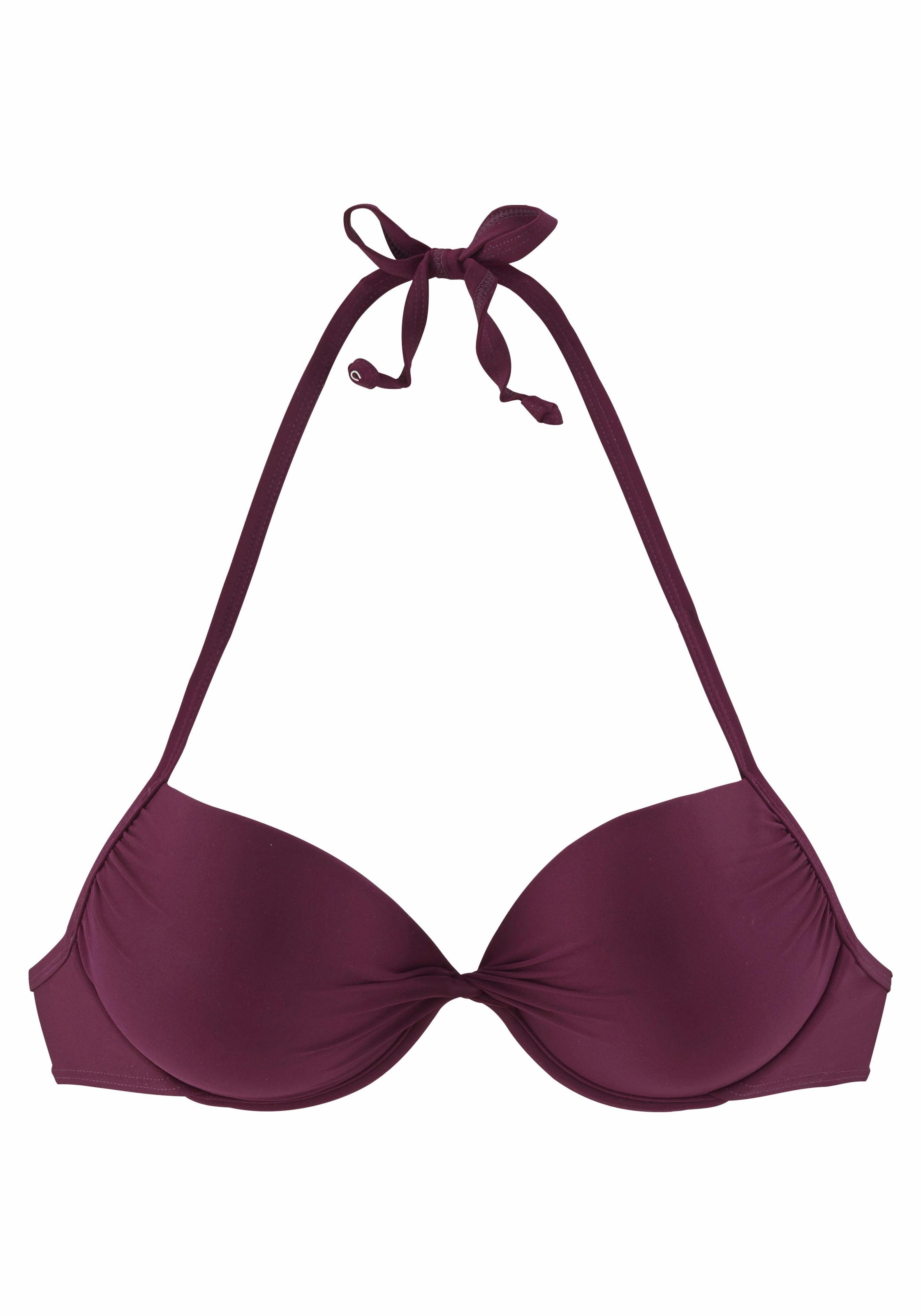 LASCANA Push-Up-Bikini-Top »Italy«, mit Raffung