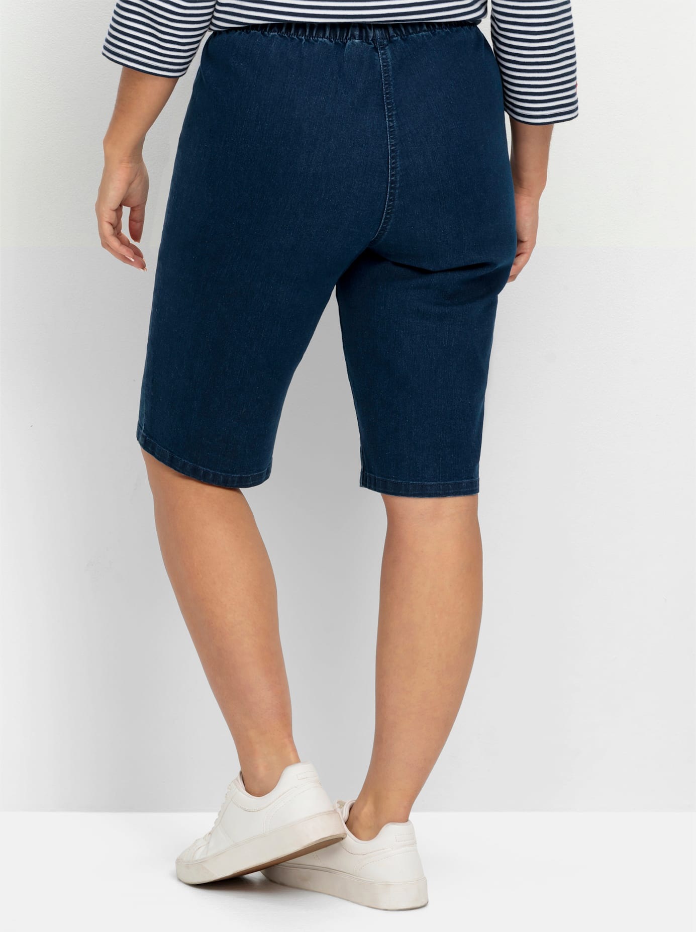 Sheego Jeansbermudas, (2 tlg.)