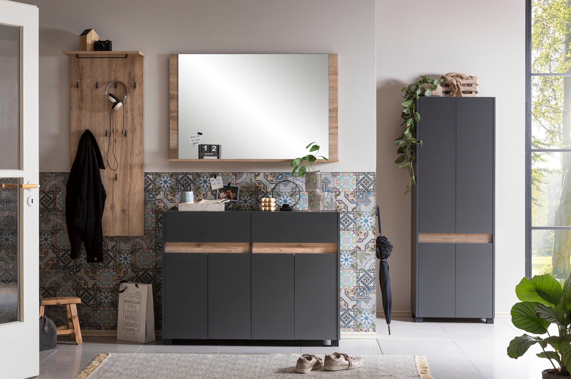 Schildmeyer Unterschrank "Cosmo, Kommode, melaminharzbeschichtet, Made in Germany, B: 112 cm" Solide Verarbeitung - Dieses Produkt ist in Deutschland gefertigt