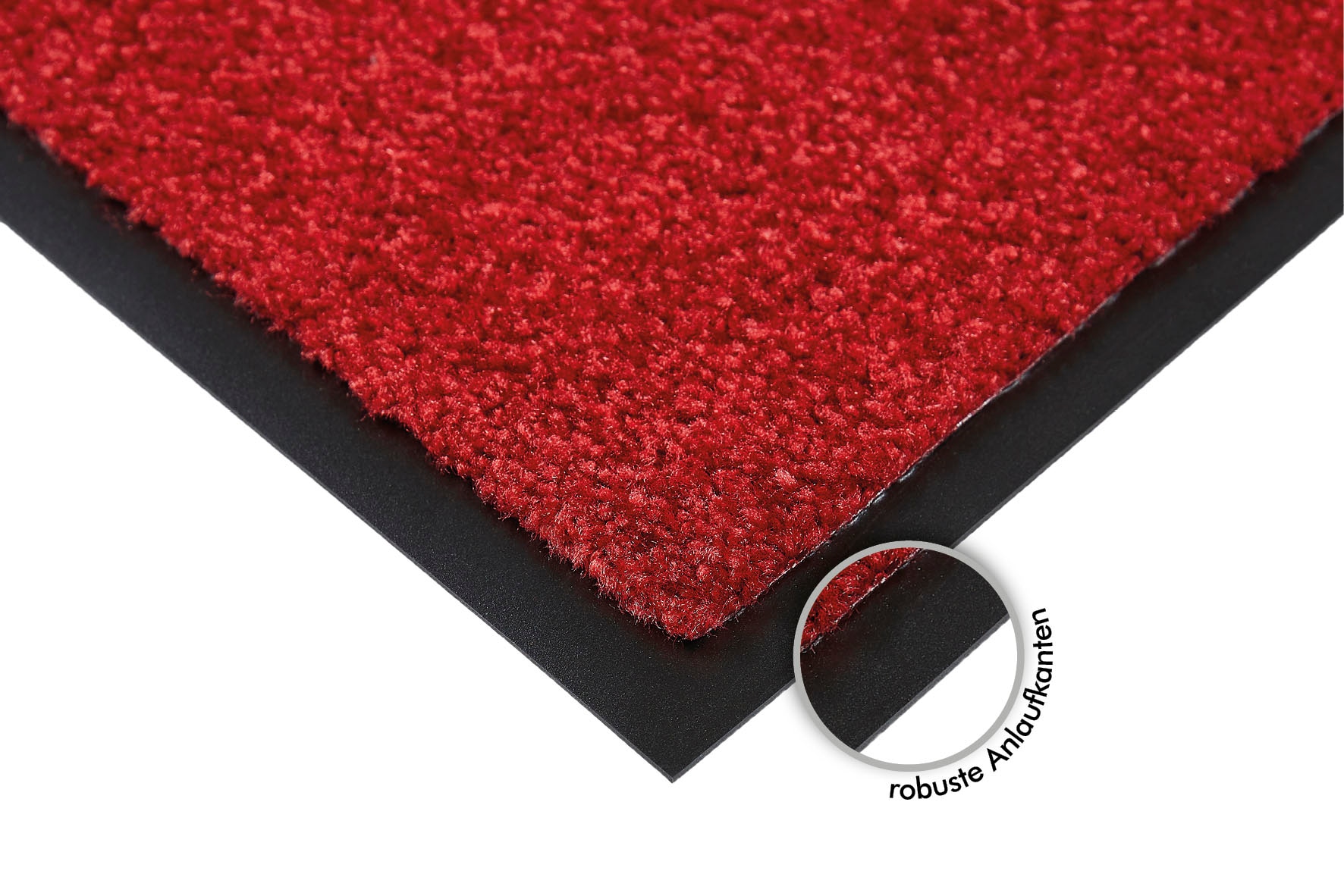 Andiamo Fussmatte »Super Wash & Clean, Made in Belgium«, rechteckig, 7 mm Höhe, Schmutzfangmatte, Uni Farben, rutschhemmend, waschbar