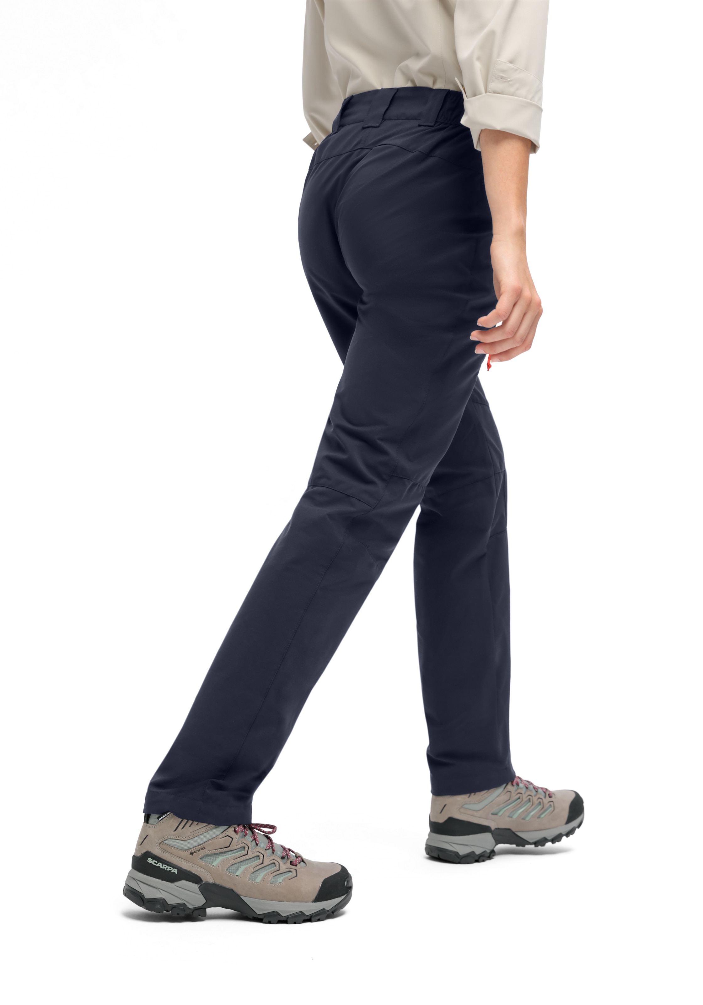 Maier Sports Outdoorhose »Lulaka Loop«, Damen Wanderhose, Funktionshose mit Taschen + Gürtel, Regular Fit