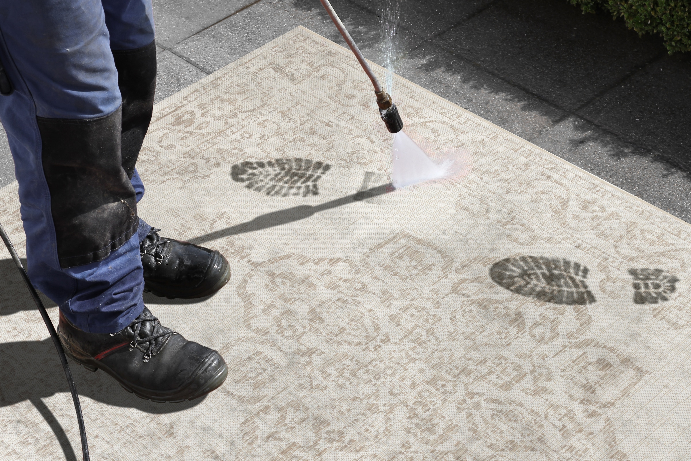 HANSE Home Teppich »Tilos«, rechteckig, 8 mm Höhe, In- & Outdoor, Kurzflor, Orientalisch, Vintage, Wohnzimmer, Garten