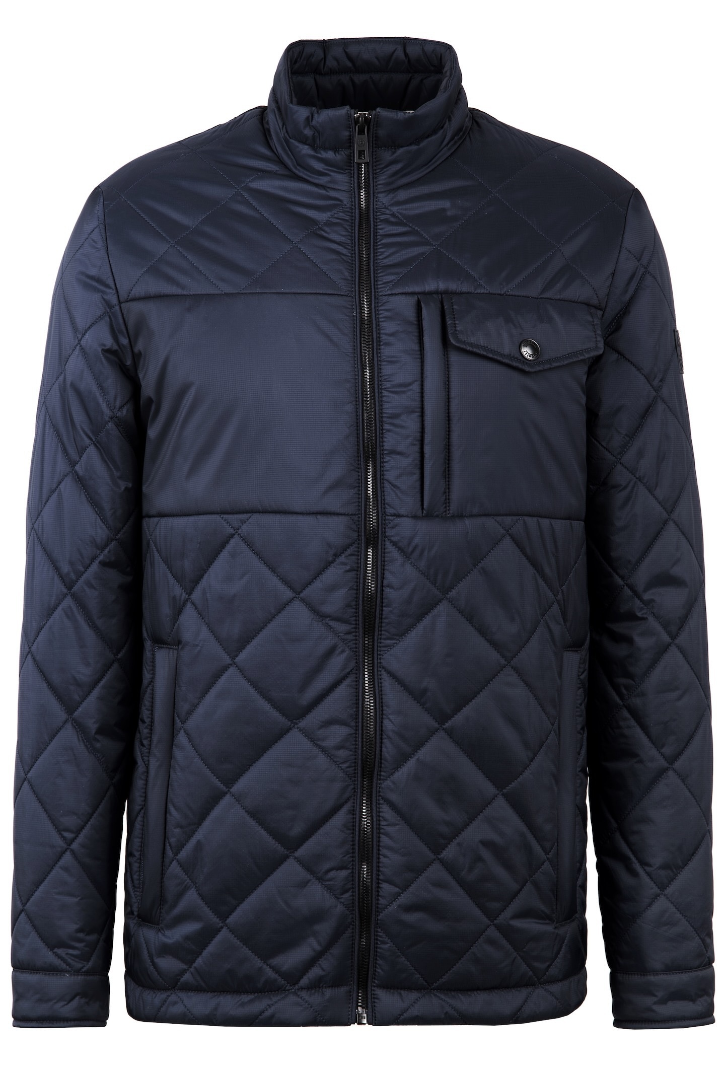 bugatti Steppjacke, ohne Kapuze, mit modernem Stehkragen
