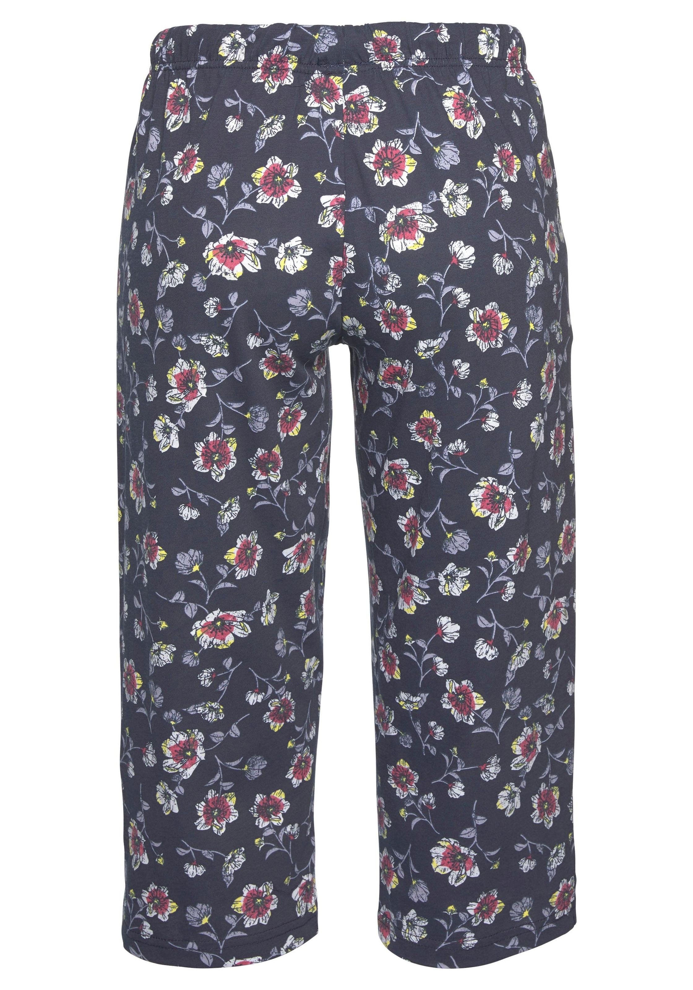 Vivance Dreams Capri-Pyjama, (2 Schweiz tlg., Stück), mit bei kaufen Jelmoli-Versand gemusterter Schlafhose 1 online