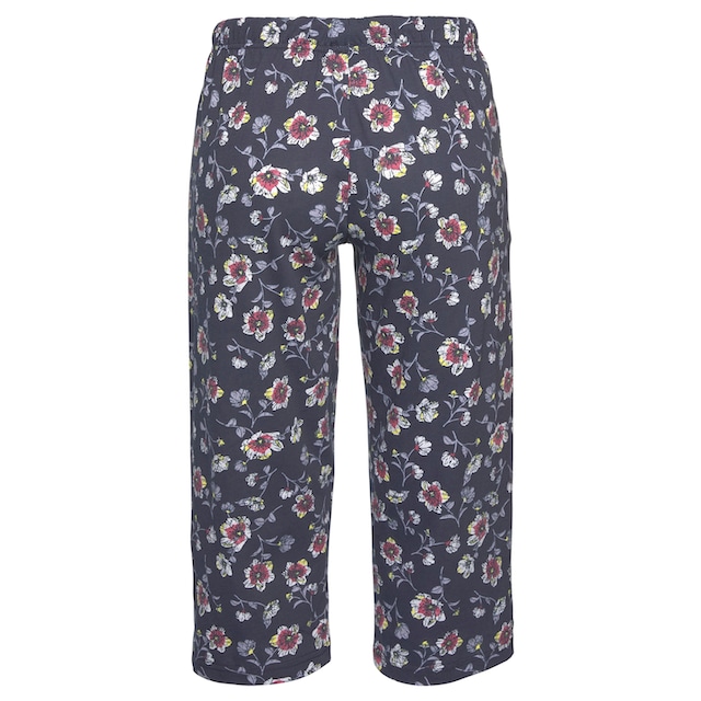 Vivance Dreams Capri-Pyjama, (2 tlg., 1 Stück), mit gemusterter Schlafhose  online kaufen bei Jelmoli-Versand Schweiz