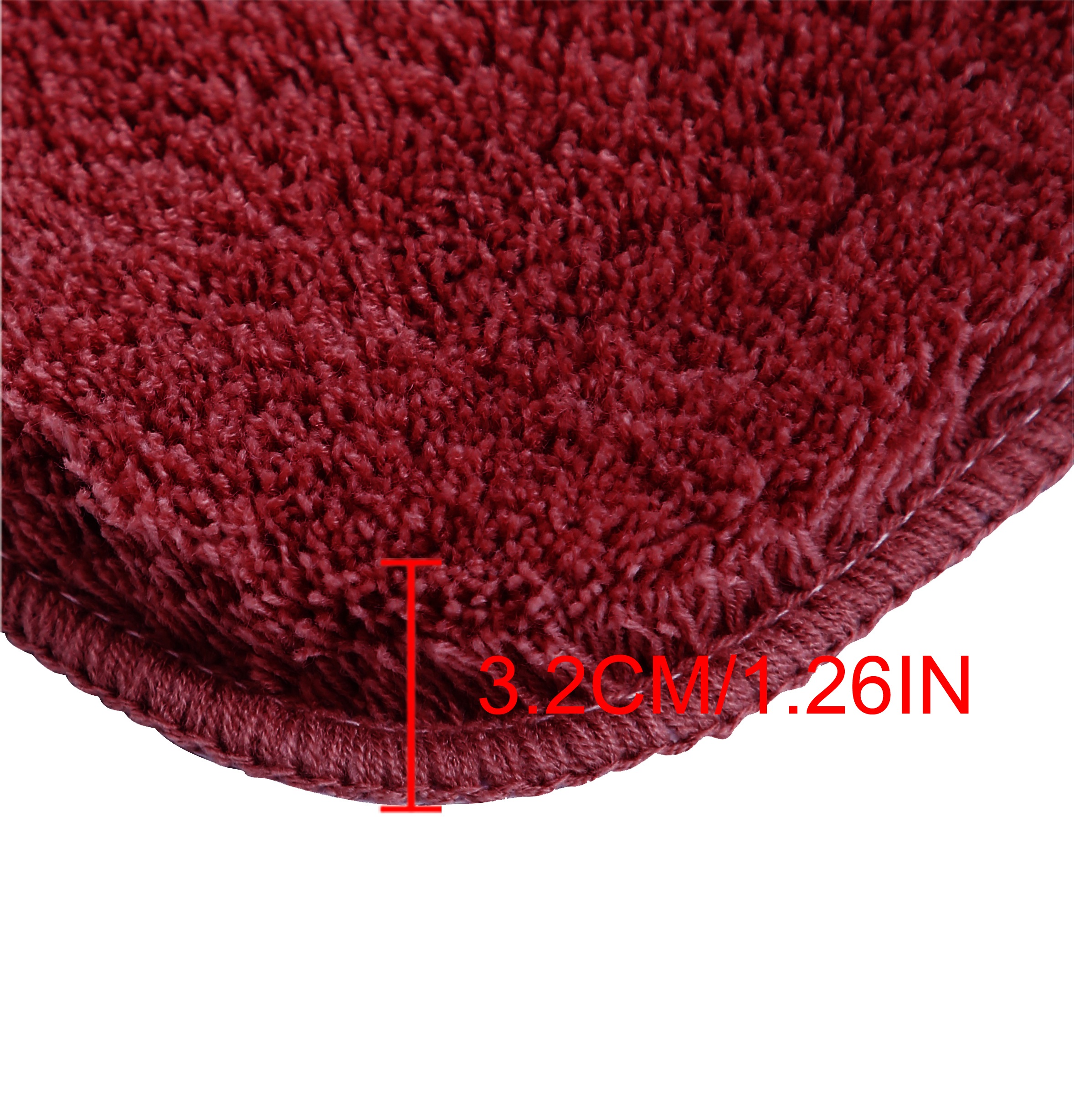 my home Badematte »Merida, Badvorleger, Badezimmer Teppich«, rutschhemmend beschichtet, fussbodenheizungsgeeignet-schnell trocknend-strapazierfähig, Badteppich, Uni Farben, rechteckig, rund & als 2-tlg. Set erhältlich