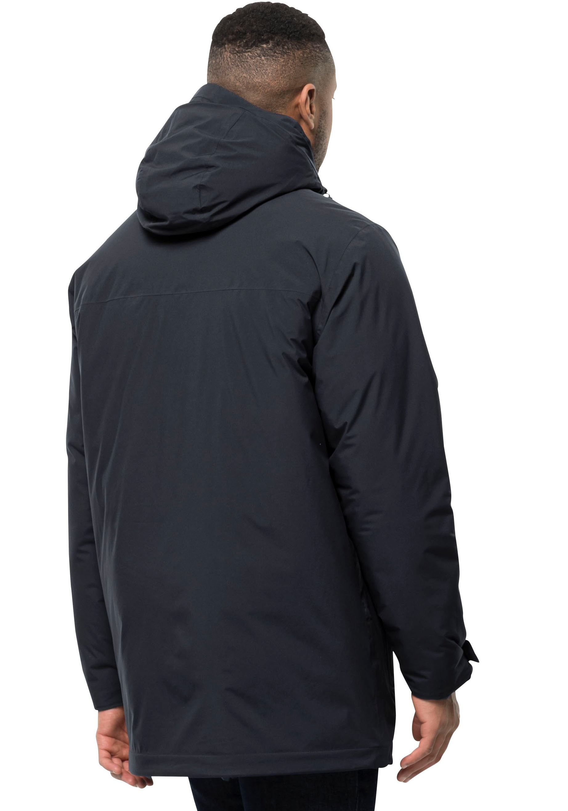 Jack Wolfskin Funktionsparka »KOENIGSBAU«, mit Kapuze, Winterjacke mit Kunstfaserfüllung