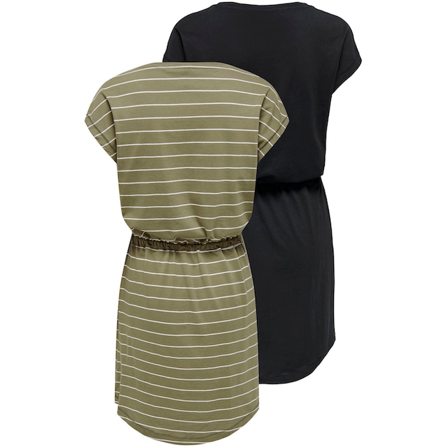 ONLY Shirtkleid »ONLMAY LIFE S/S DRESS 2 PACK CS JRS«, (2er-Pack) online  kaufen | Jelmoli-Versand