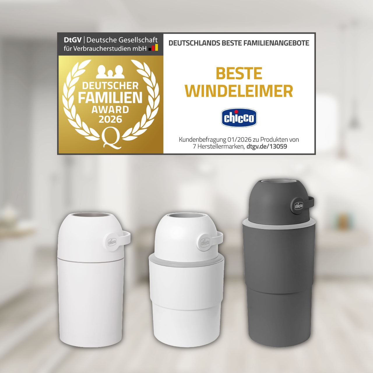 Chicco Windeleimer "Odour Off"