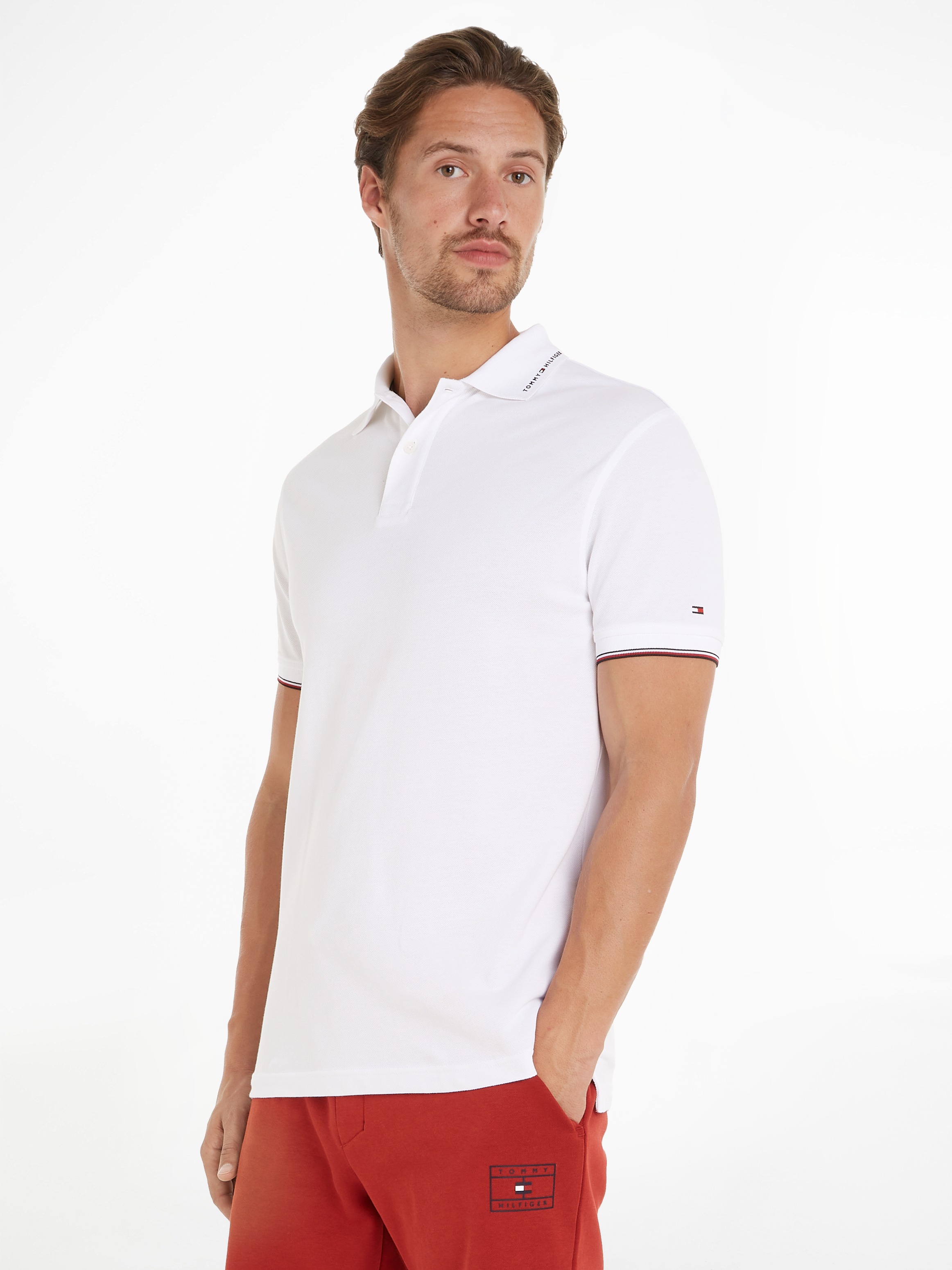 Tommy Hilfiger Poloshirt »TOMMY FLAG TIPPED REG POLO«