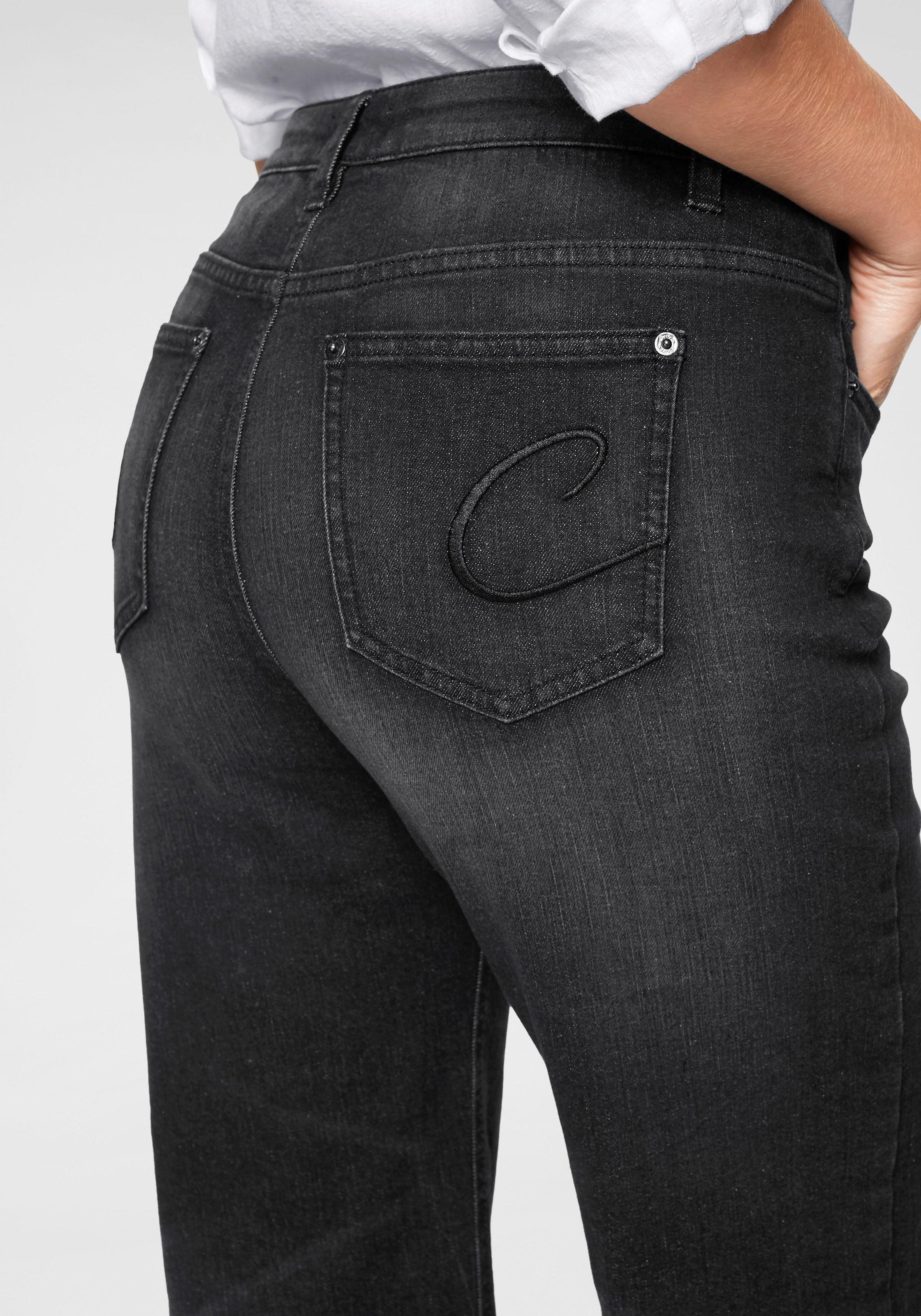 Used-Waschung online in 7/8-Jeans, bei Aniston Jelmoli-Versand CASUAL Schweiz bestellen