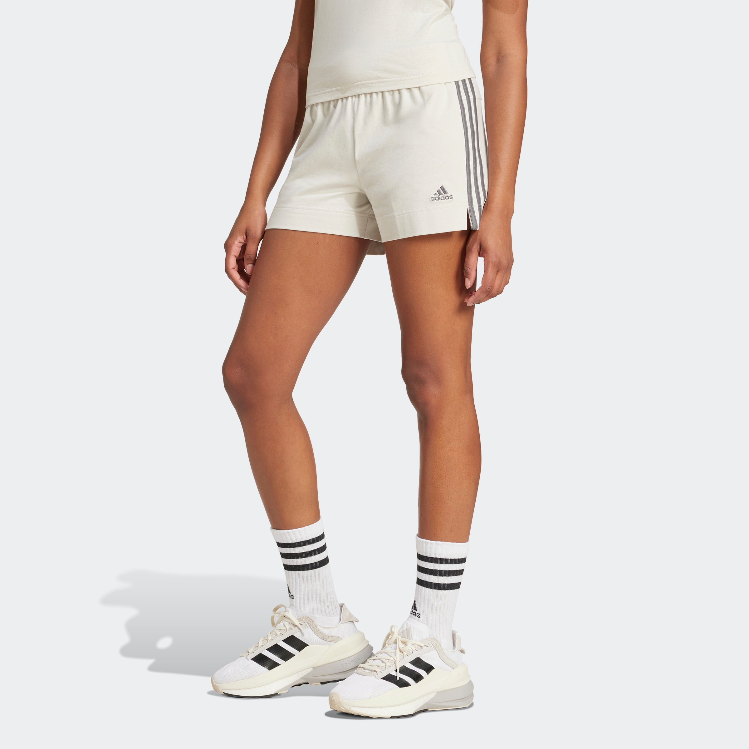 adidas Sportswear Shorts »ESSENTIALS SLIM 3-STREIFEN«, (1 tlg.)