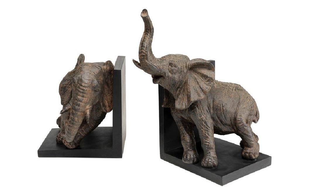 Kare Design Dekofigur »Elefanten 2er Set Braun«