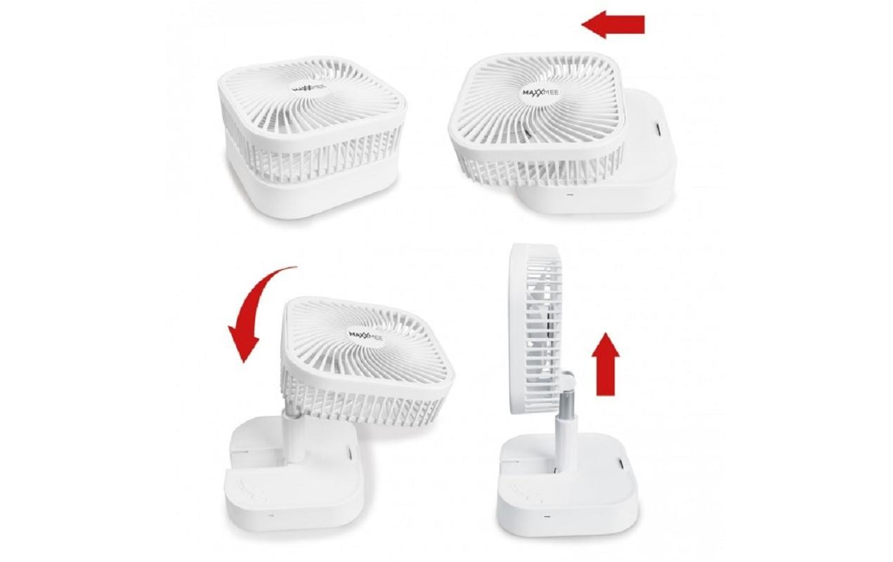 MAXXMEE Tischventilator »MAXXMEE Tischventilator MAXMEE Klap«