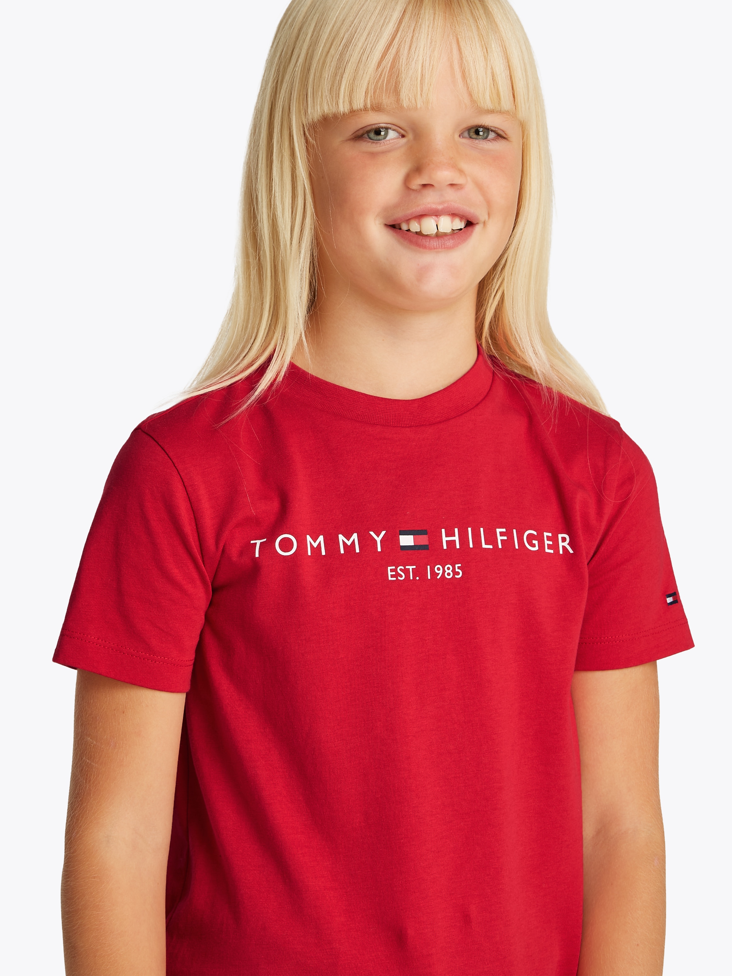 Tommy Hilfiger T-Shirt »U ESSENTIAL TEE S/S«, mit Logoschriftzug