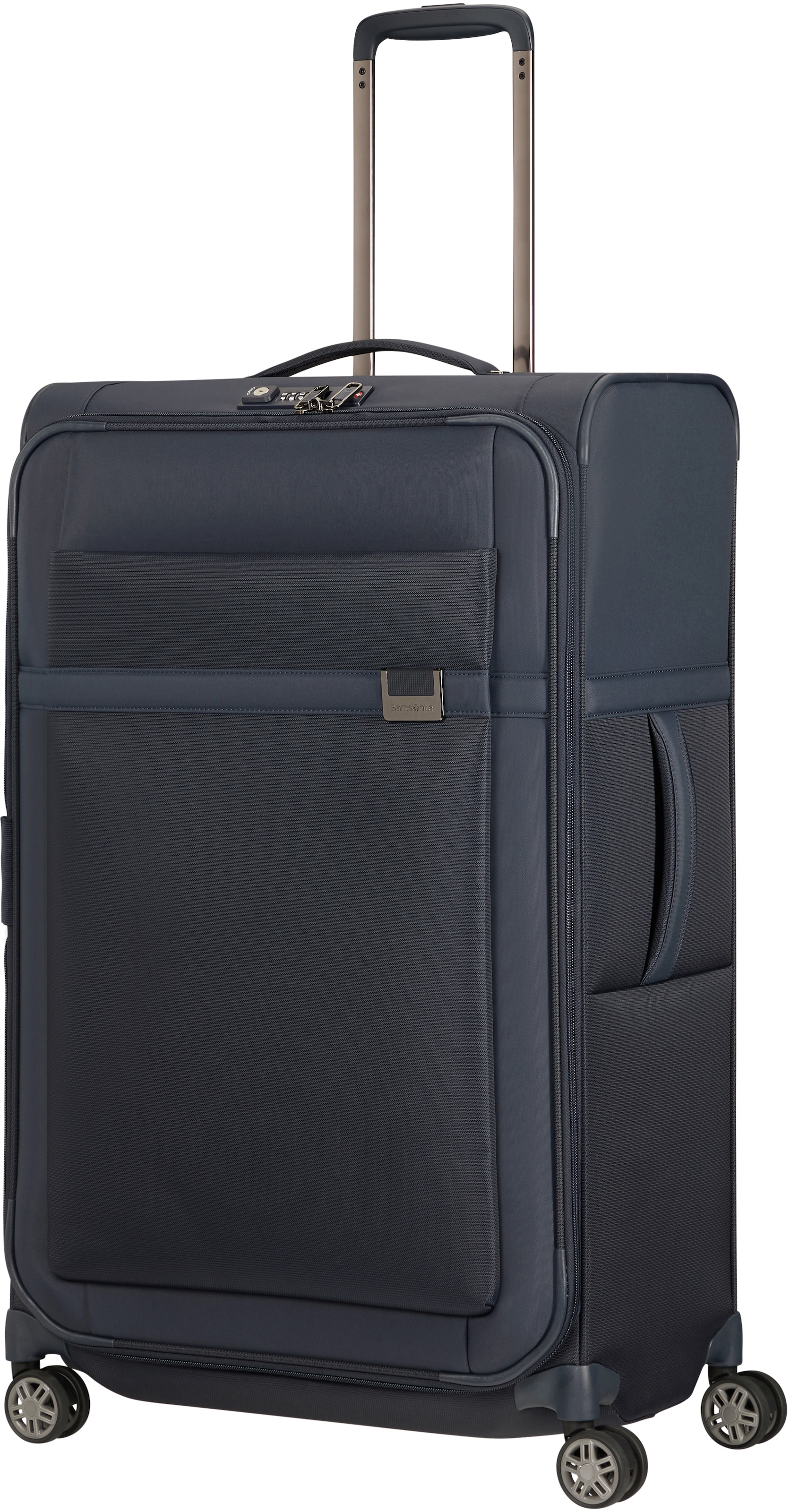 Samsonite Weichgepäck-Trolley »AIREA, 78 cm«, 4 Rollen, Weichschalenkoffer Grosser-Koffer Reisekoffer mit Volumenerweiterung