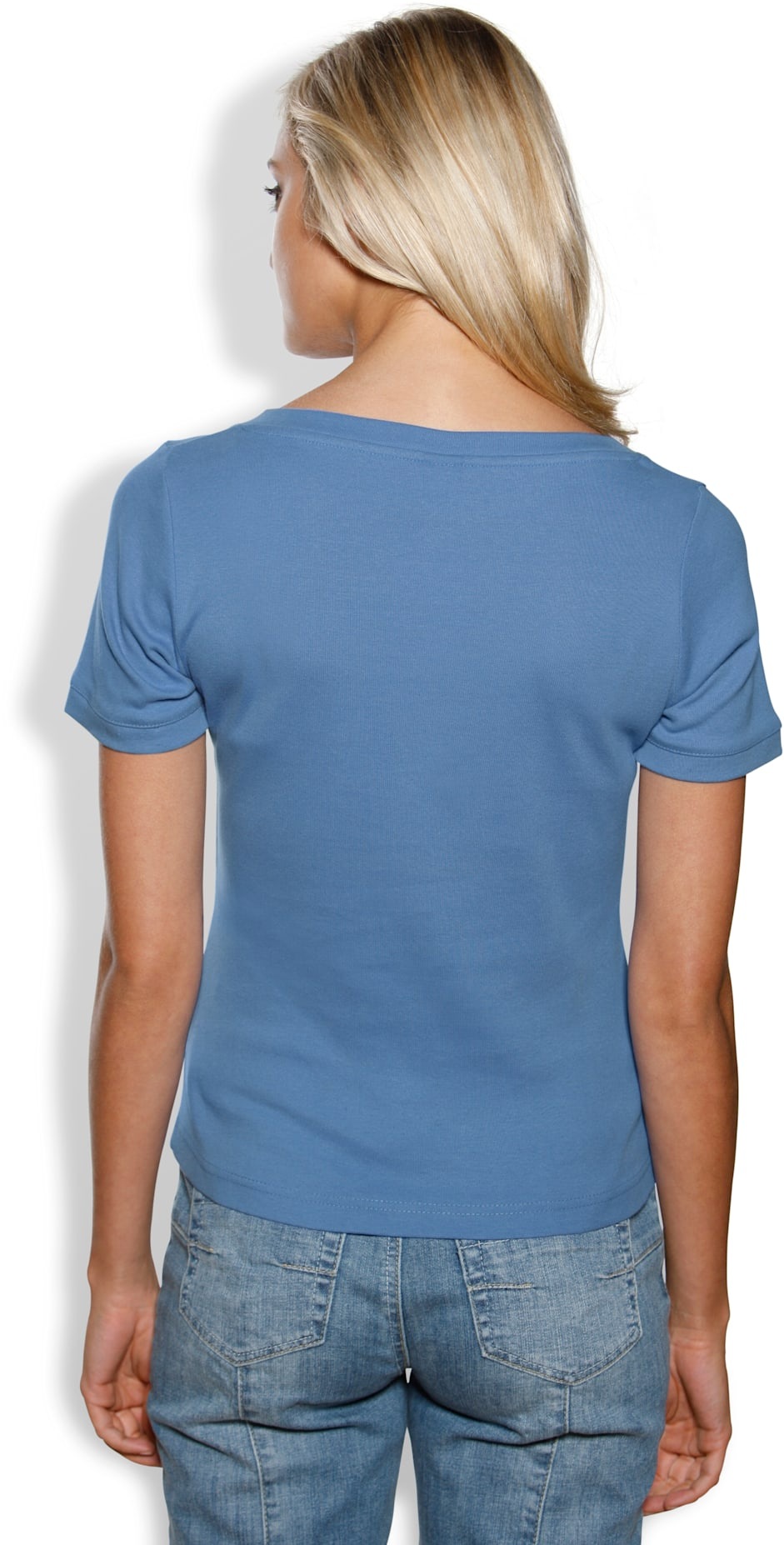LINEA TESINI by heine Kurzarmshirt »Carré-Shirt«, (1 tlg.)