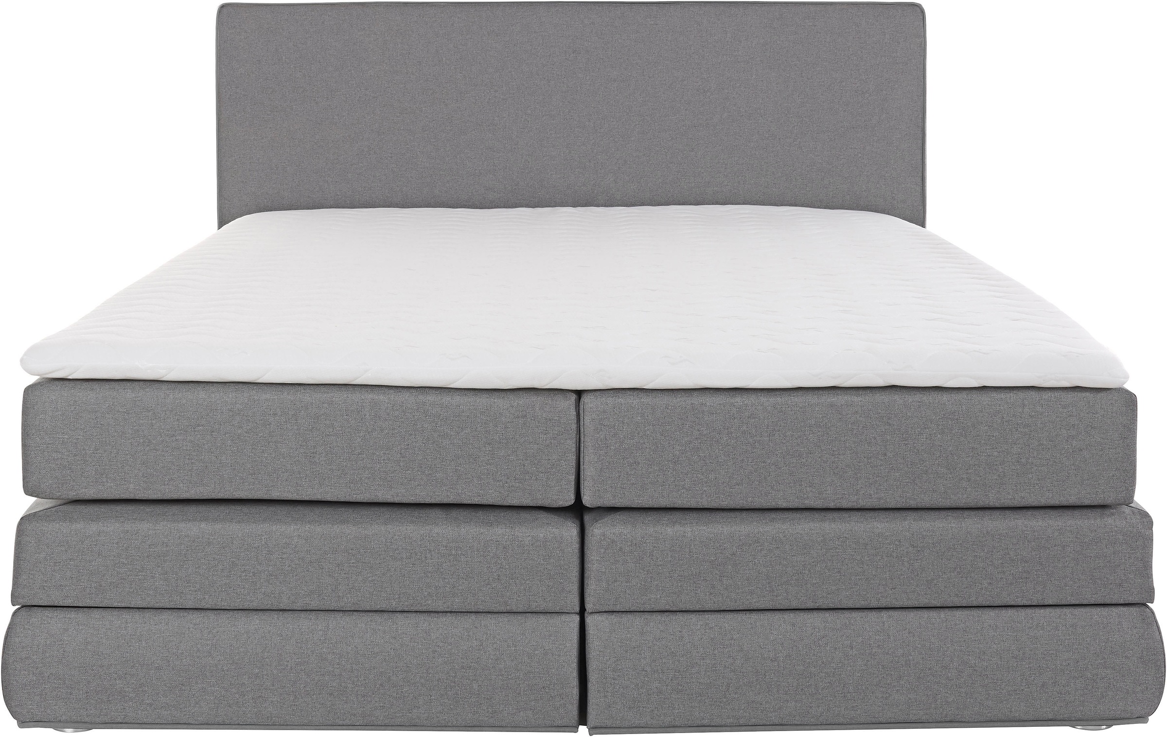 COLLECTION AB Boxspringbett »Ninoni«, inkl. Bettkasten, Topper und wahlweise mit LED-Beleuchtung, Liegefläche 180 x 200 cm
