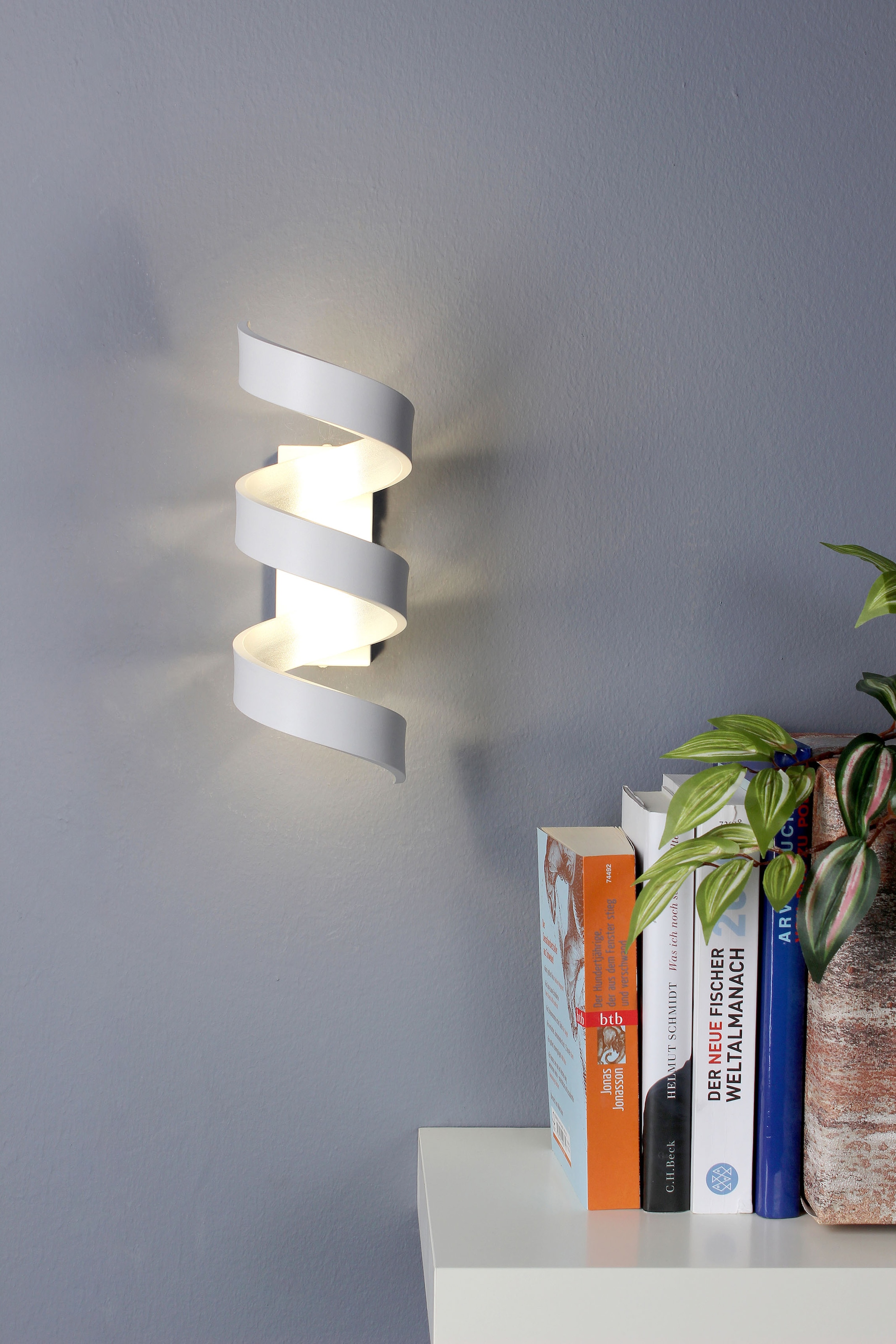 bestellen LED Design LUCE »HELIX« Jelmoli-Versand online Wandleuchte |