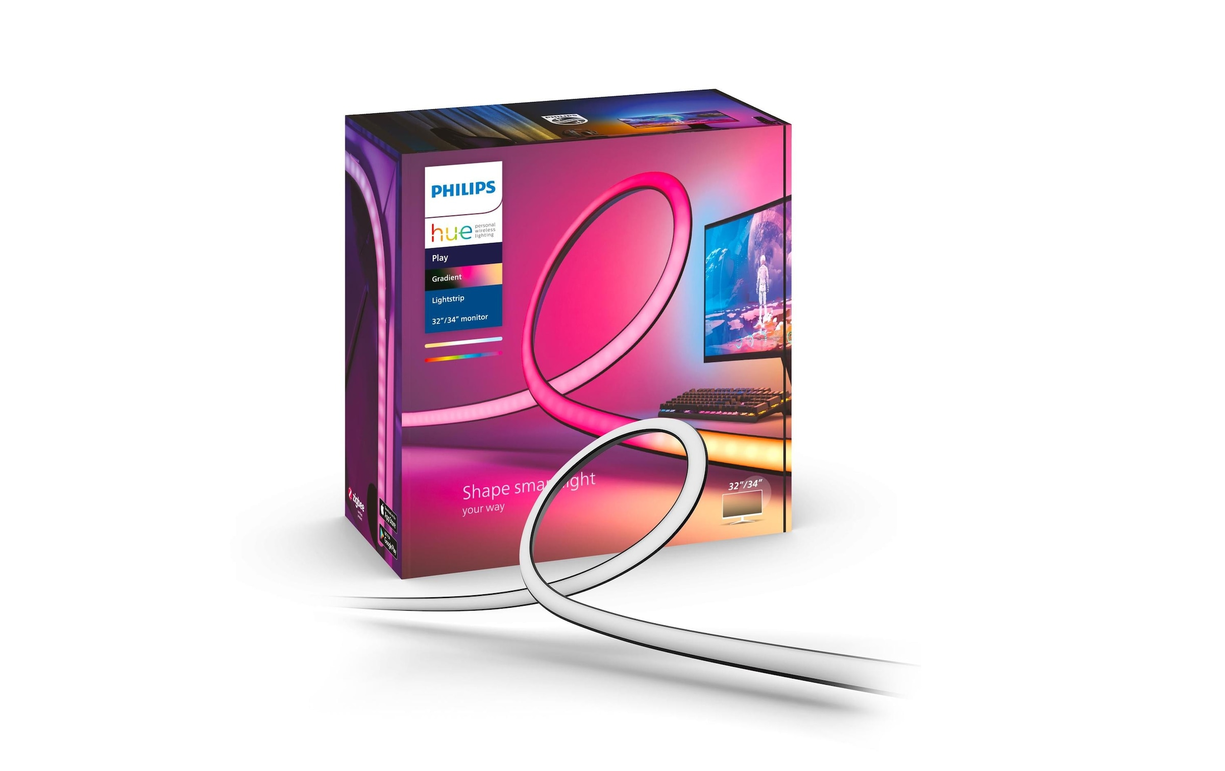 Philips Hue LED-Streifen »Gradient PC Lights«