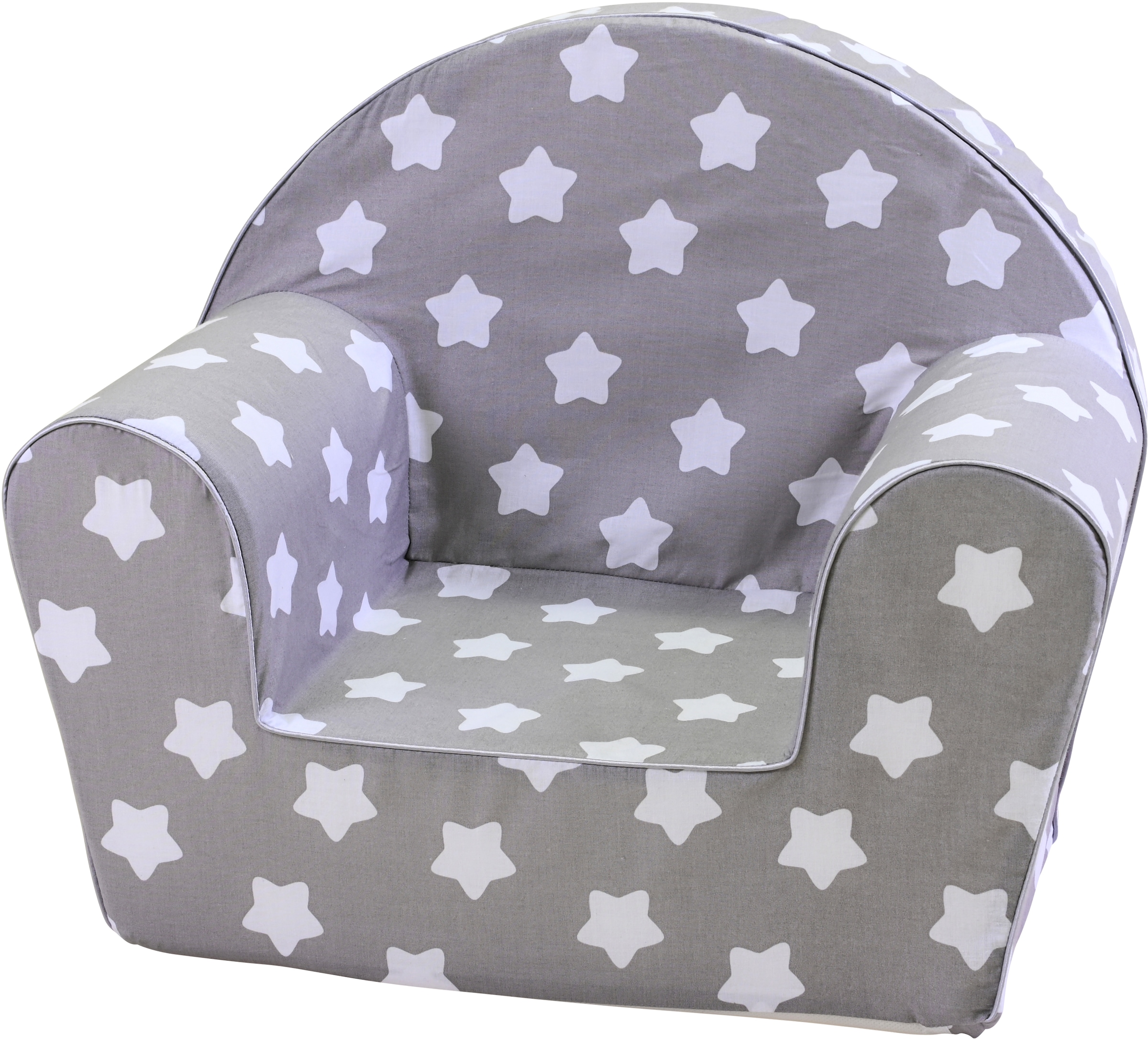 Knorrtoys® Sessel »Grey White Stars«, für Kinder; Made in Europe