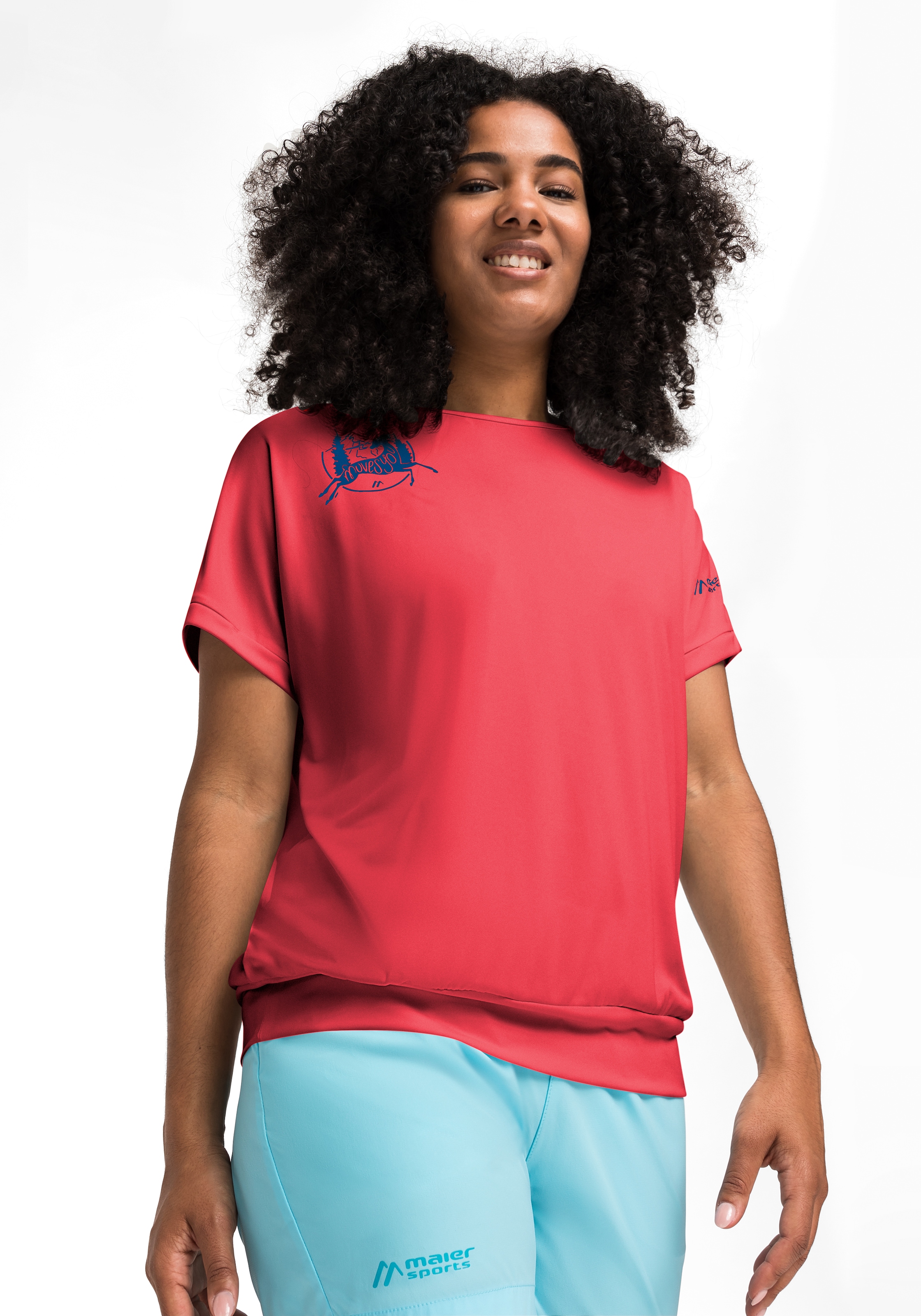 Maier Sports T-Shirt »Setesdal Freizeit Schweiz bestellen online bei Damen W«, Kurzarmshirt Wandern und für Jelmoli-Versand