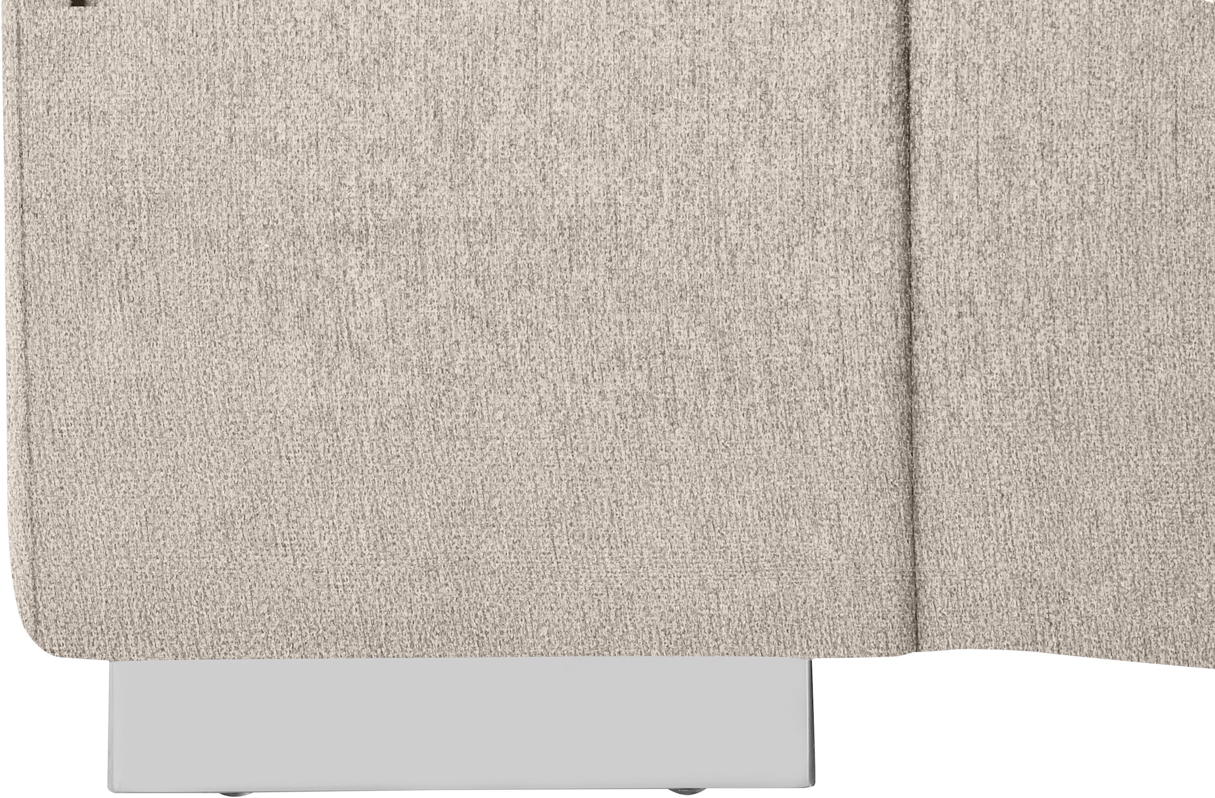 COTTA Ecksofa »Orion L-Form«, mit Kopfteilverstellung & 5 Nierenkissen