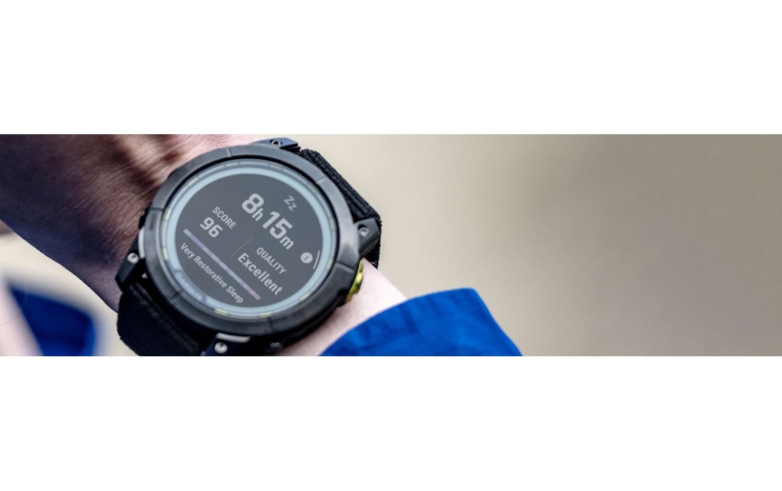 Garmin Smartwatch »Enduro 2 Sapphire Black«, (3,54 cm / 1,4 Zoll), 32 GB,)