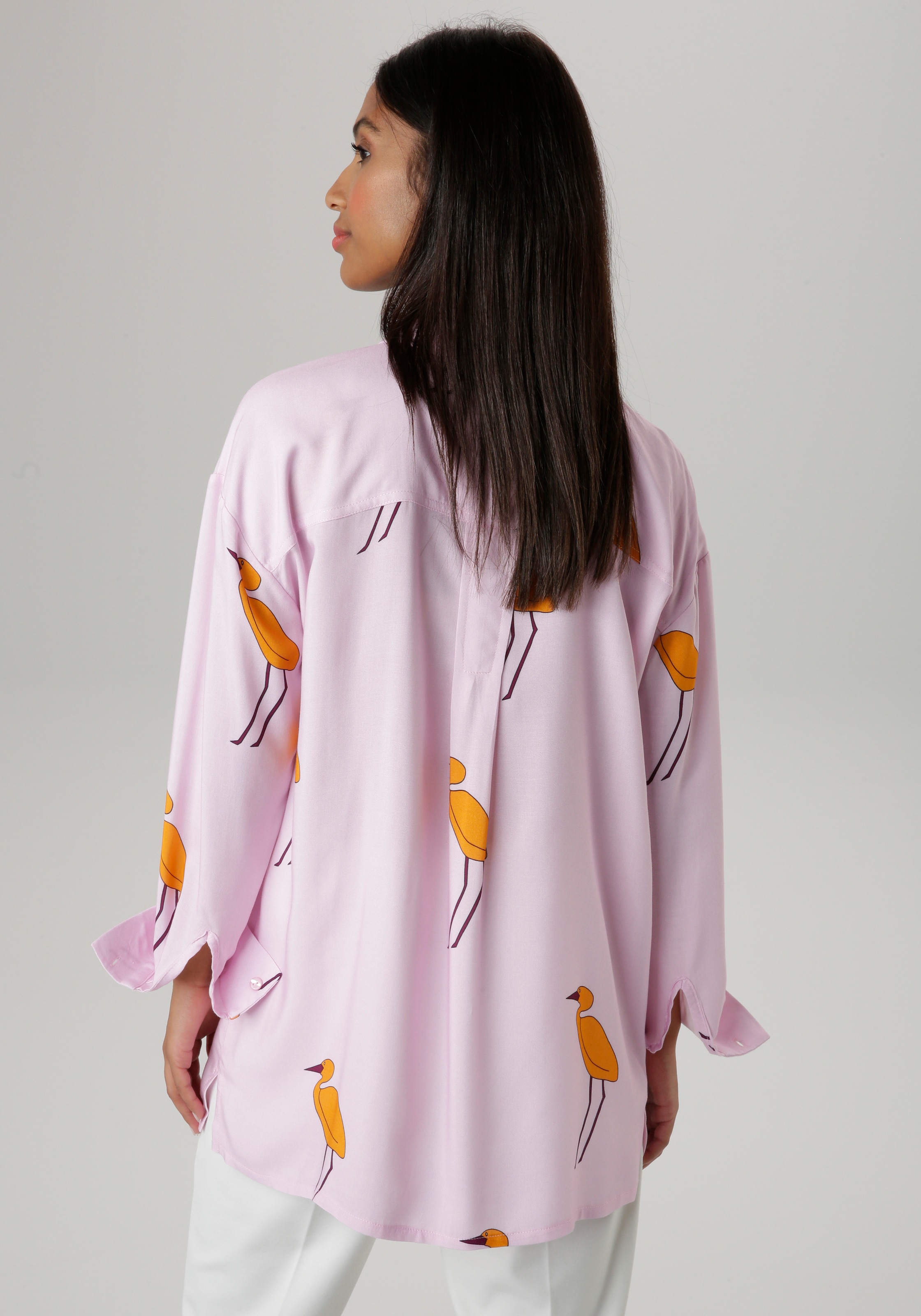Aniston SELECTED Hemdbluse, mit tierisch gutem Druck und Oversize-Form - NEUE  KOLLEKTION online bestellen | Jelmoli-Versand