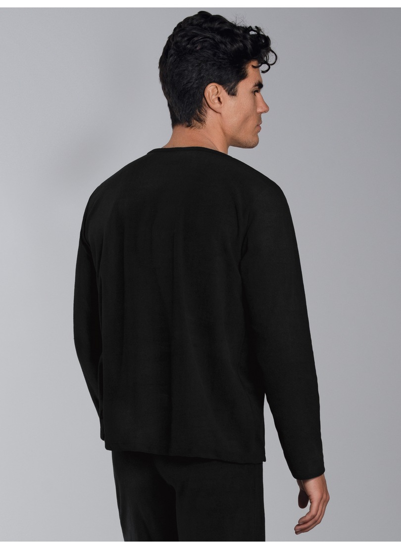 Trigema Strickfleece-Pullover »TRIGEMA Fleece–Rundhalsshirt«