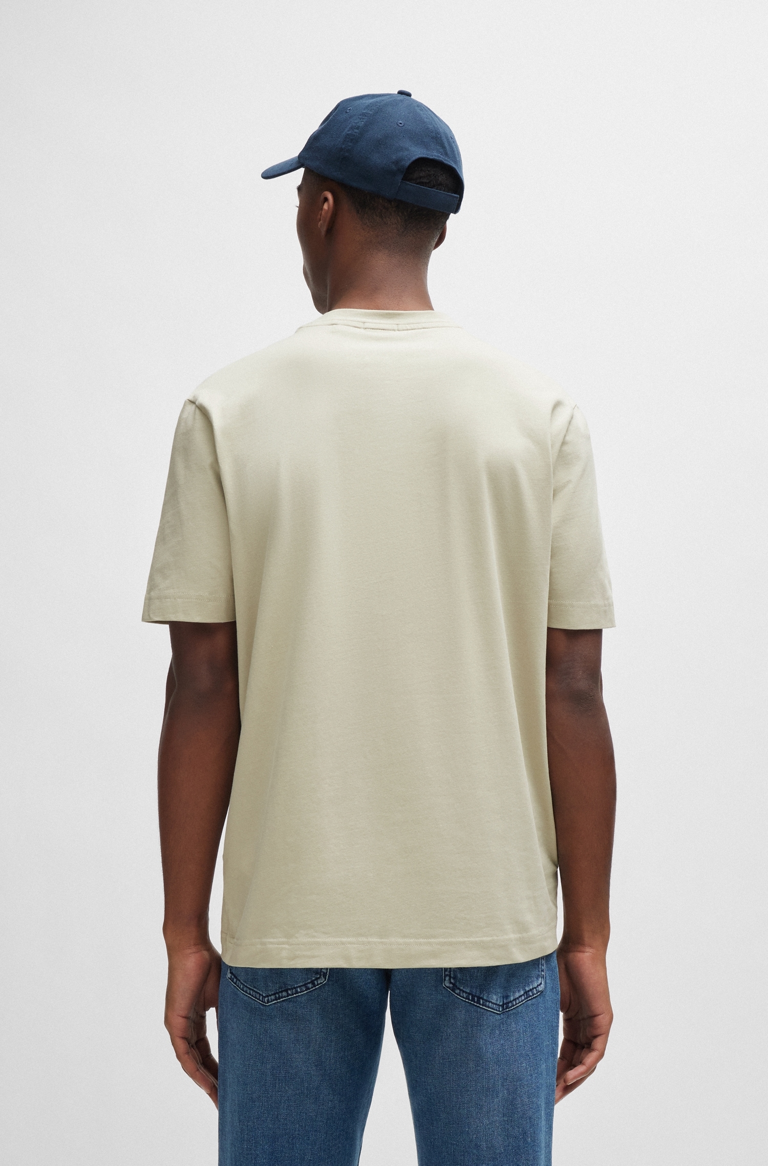 BOSS ORANGE Print-Shirt »TChup«, (1 tlg.), mit Marken-Print auf der Brust