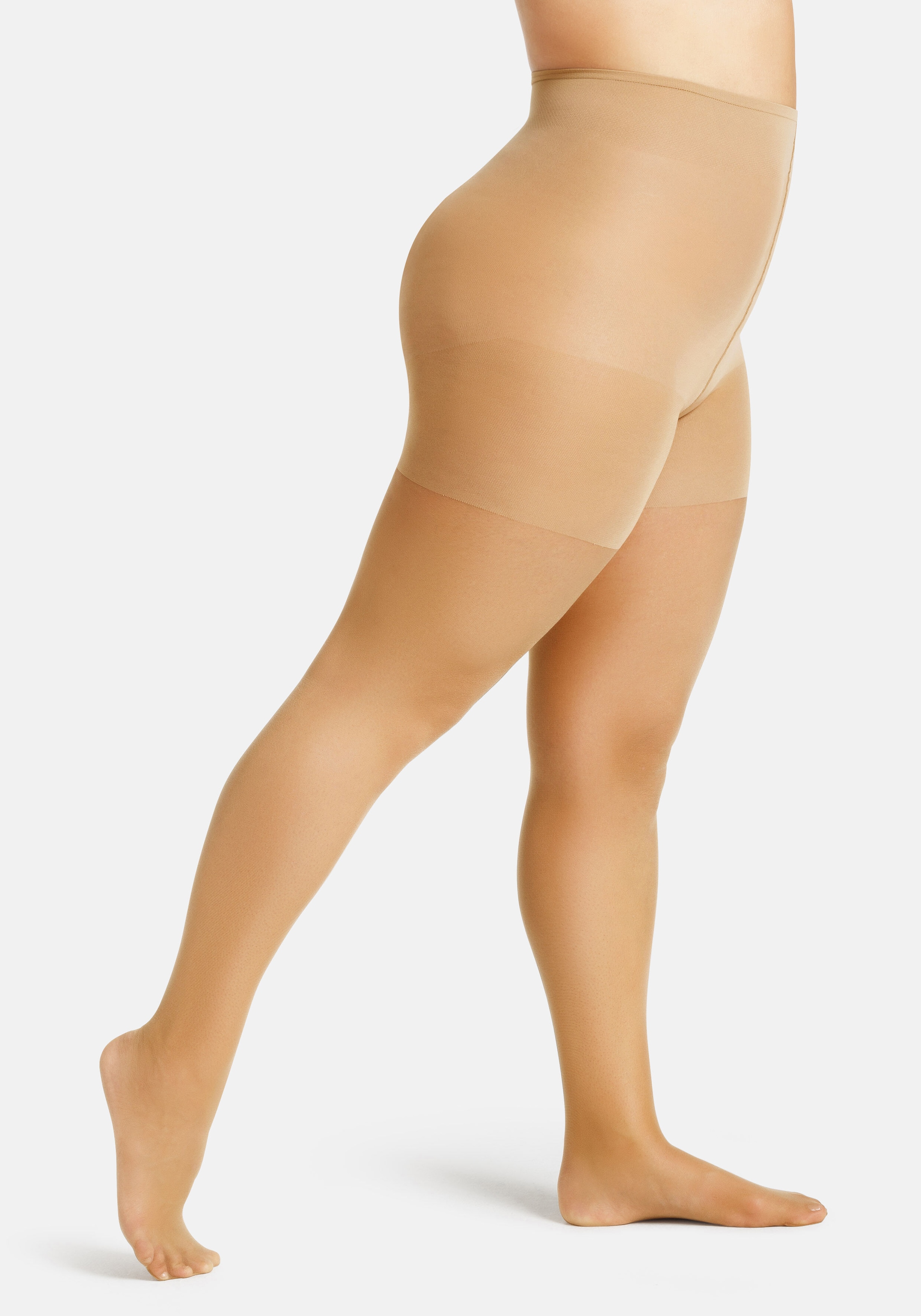 Camano Feinstrumpfhose »fine curvy« 20 natürlicher Matt-Look