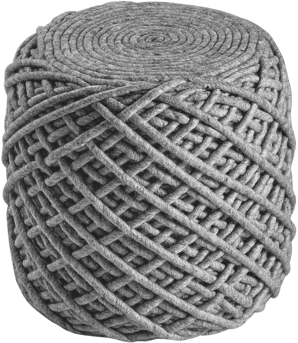 Obsession Sitzhocker »Hocker My Royal Pouf«, (1 St.), rund, Ø 40 cm, Höhe 40 cm, handgearbeitet, Wohnzimmer & Schlafzimmer
