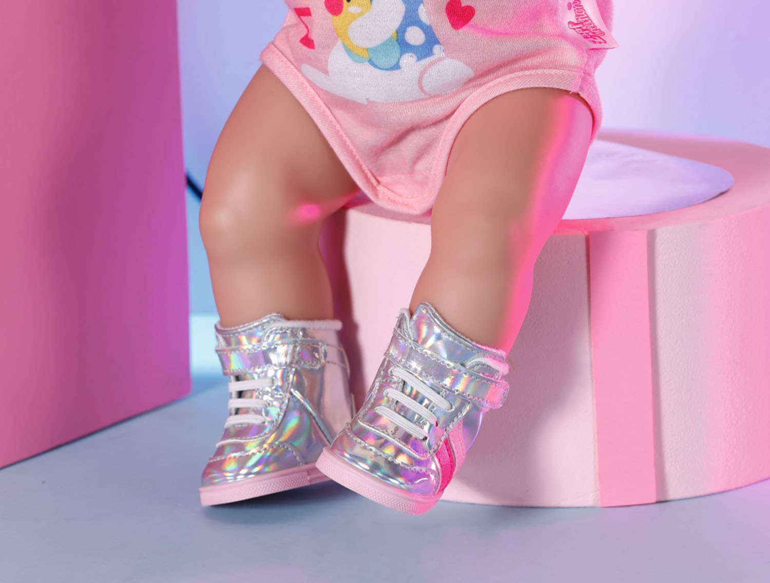 Baby Born Puppenkleidung »Sneakers silberfarben, 43 cm«