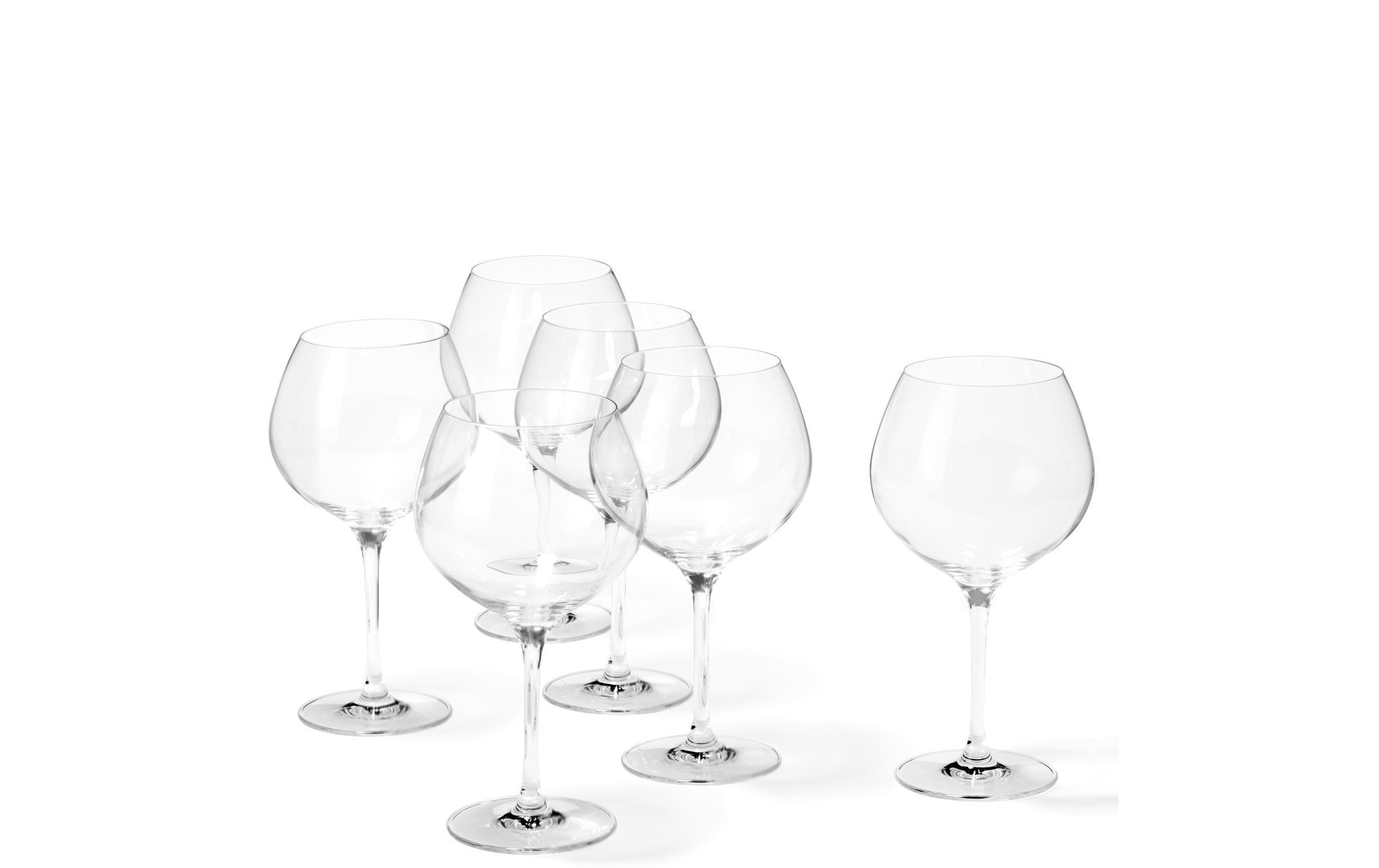 Rotweinglas »Leonardo Rotweinglas Ciao, Burgunde«, (6 tlg.), 6 teilig extrem stossfest