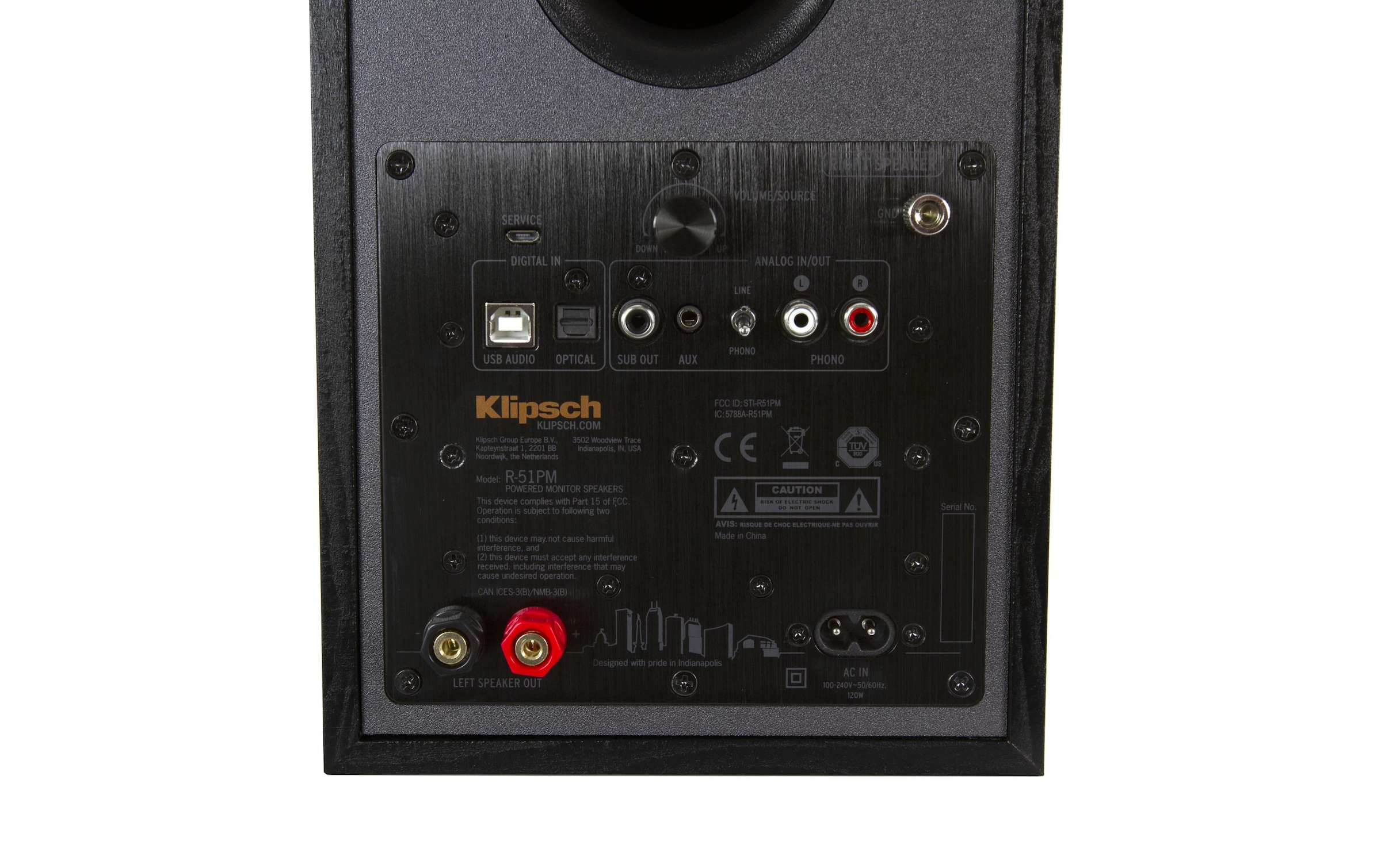 Klipsch Regal-Lautsprecher »Paar R-51PM Schwarz«