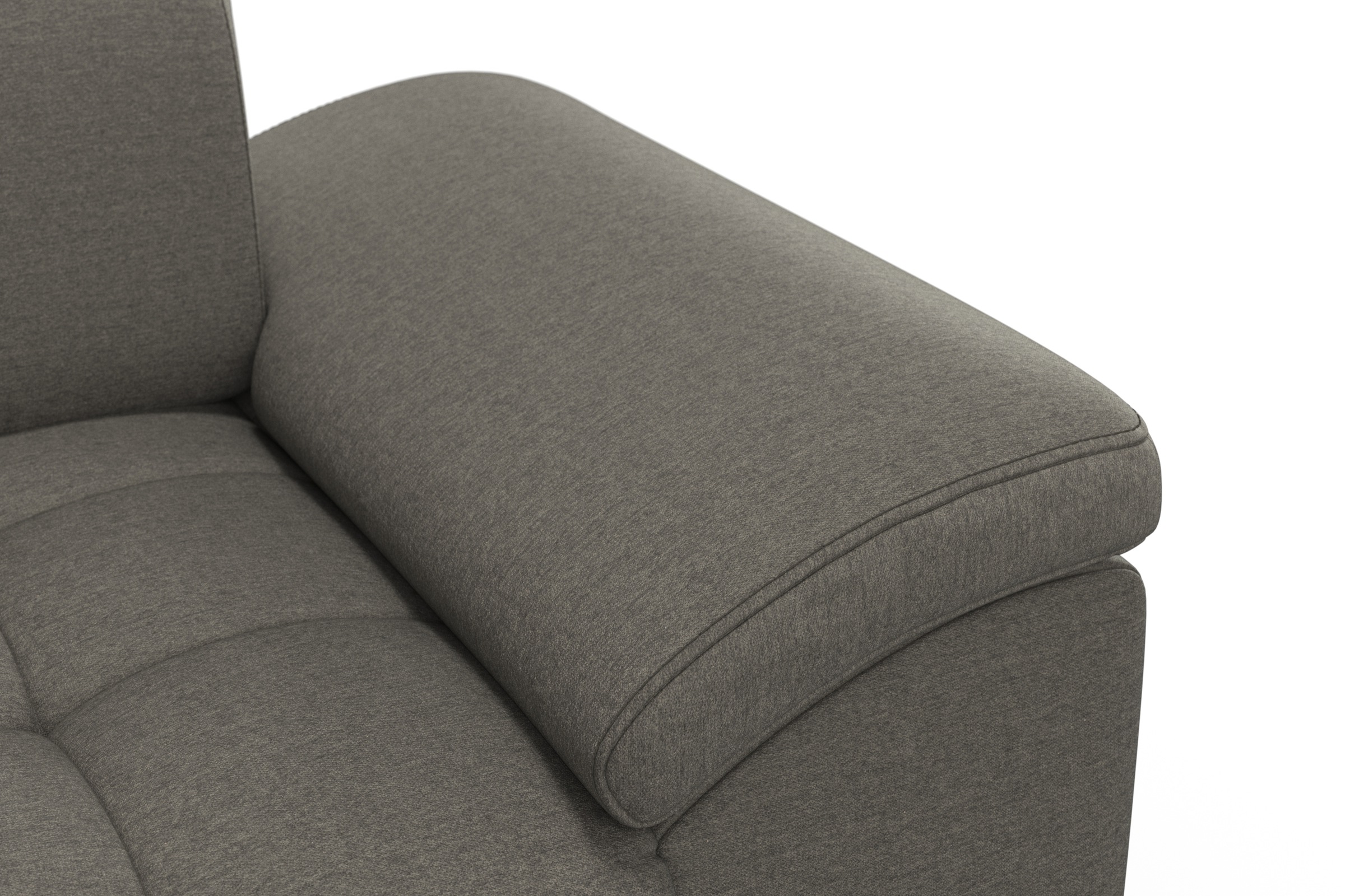 sit&more Ecksofa »Cool L-Form«, wahlweise mit Kopfteilverstellung und Vorziehsitz, motorisch